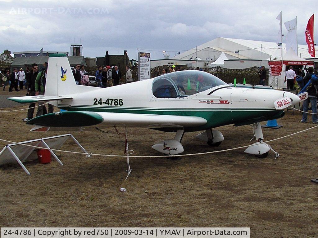 24-4786, Alpi Aviation Pioneer 200S XL C/N Not found 24-4786, Alpi Pioneer 200S 24-4786 on display at Avalon Air Show 2009