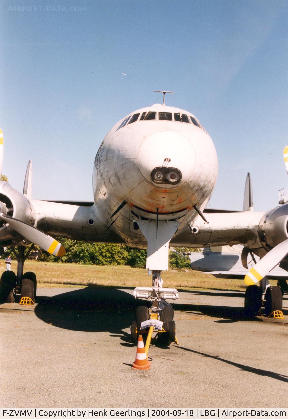 F-ZVMV, 1947 Lockheed L-749A-79-22 Constellation C/N 2503, Aviation Museum Le Bourget Airport