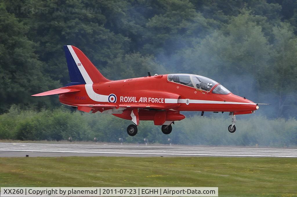XX260, 1978 Hawker Siddeley Hawk T.1A C/N 096/312096, Arriving on 26