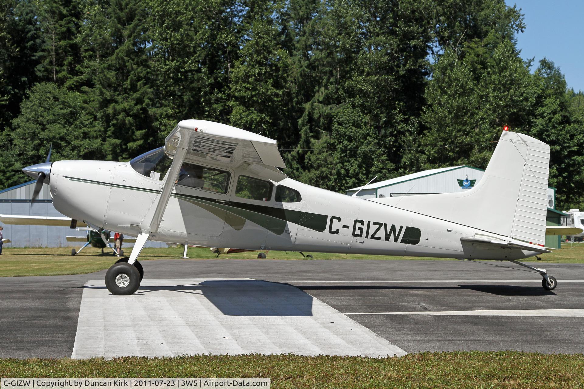 C-GIZW, 1979 Cessna 180K Skywagon C/N 18053075, Nice fly-in participant