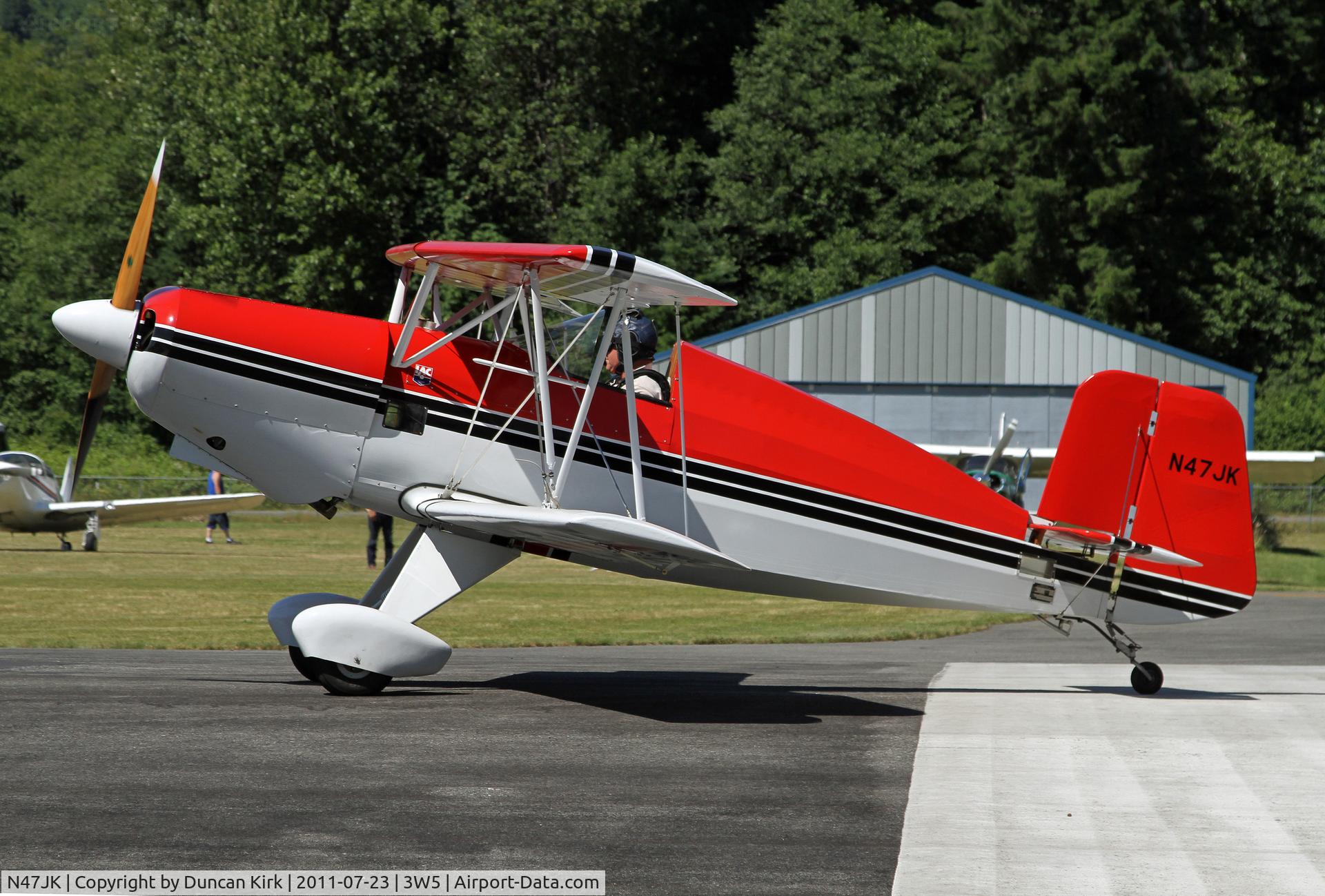 N47JK, 1996 Kaminskas Jungster I C/N J1GF-1108, Departing