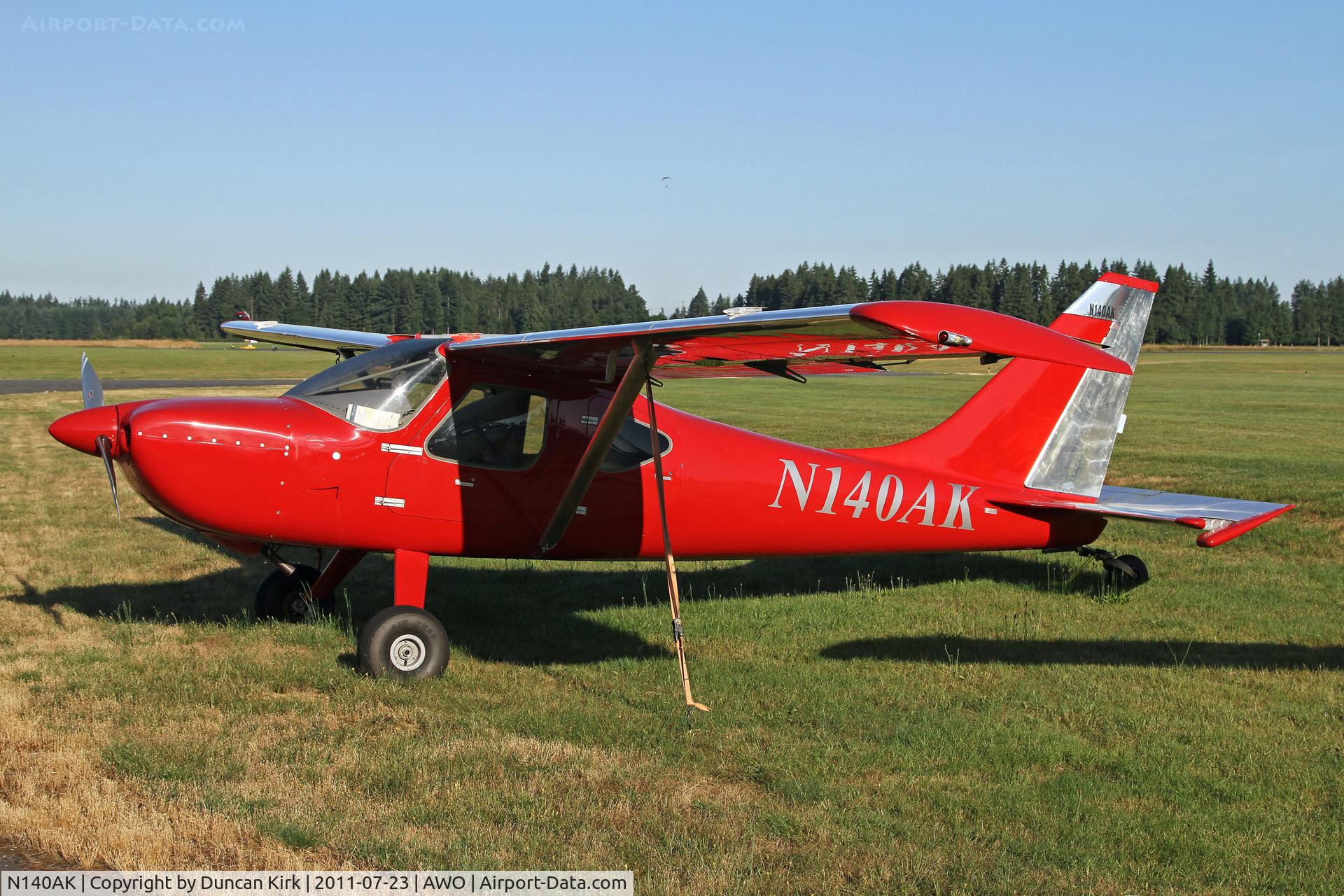 N140AK, Glasair GS-2 Sportsman C/N 7301, Among several at AWO