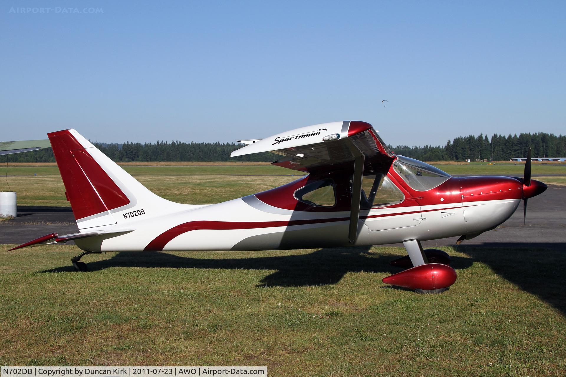 N702DB, 2008 Glasair GS-2 Sportsman C/N 7139, Morning Arlington photo