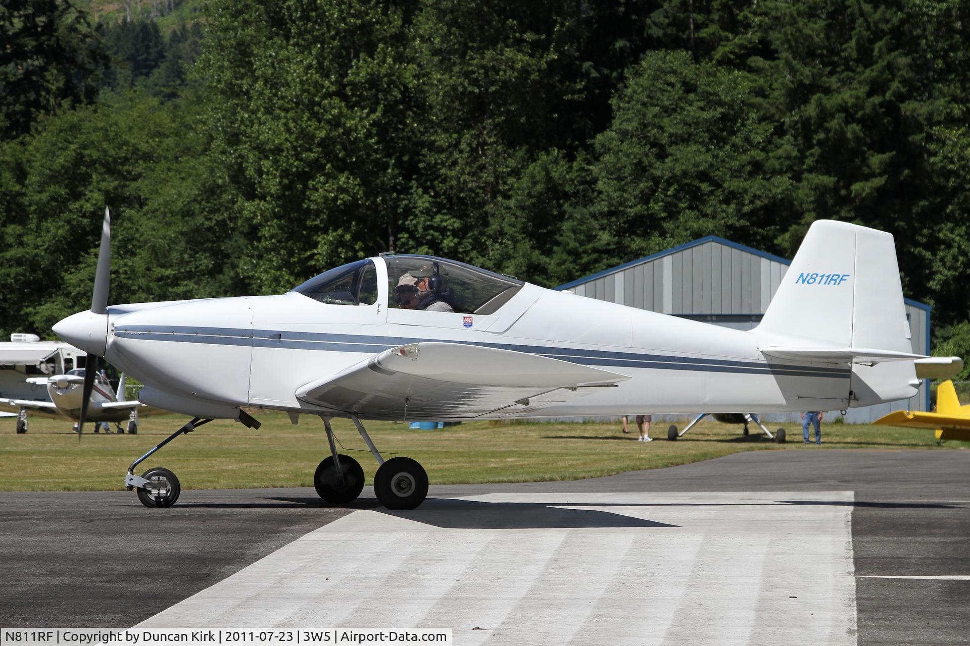 N811RF, 1999 Vans RV-6A C/N 22069, Departing the fly-in