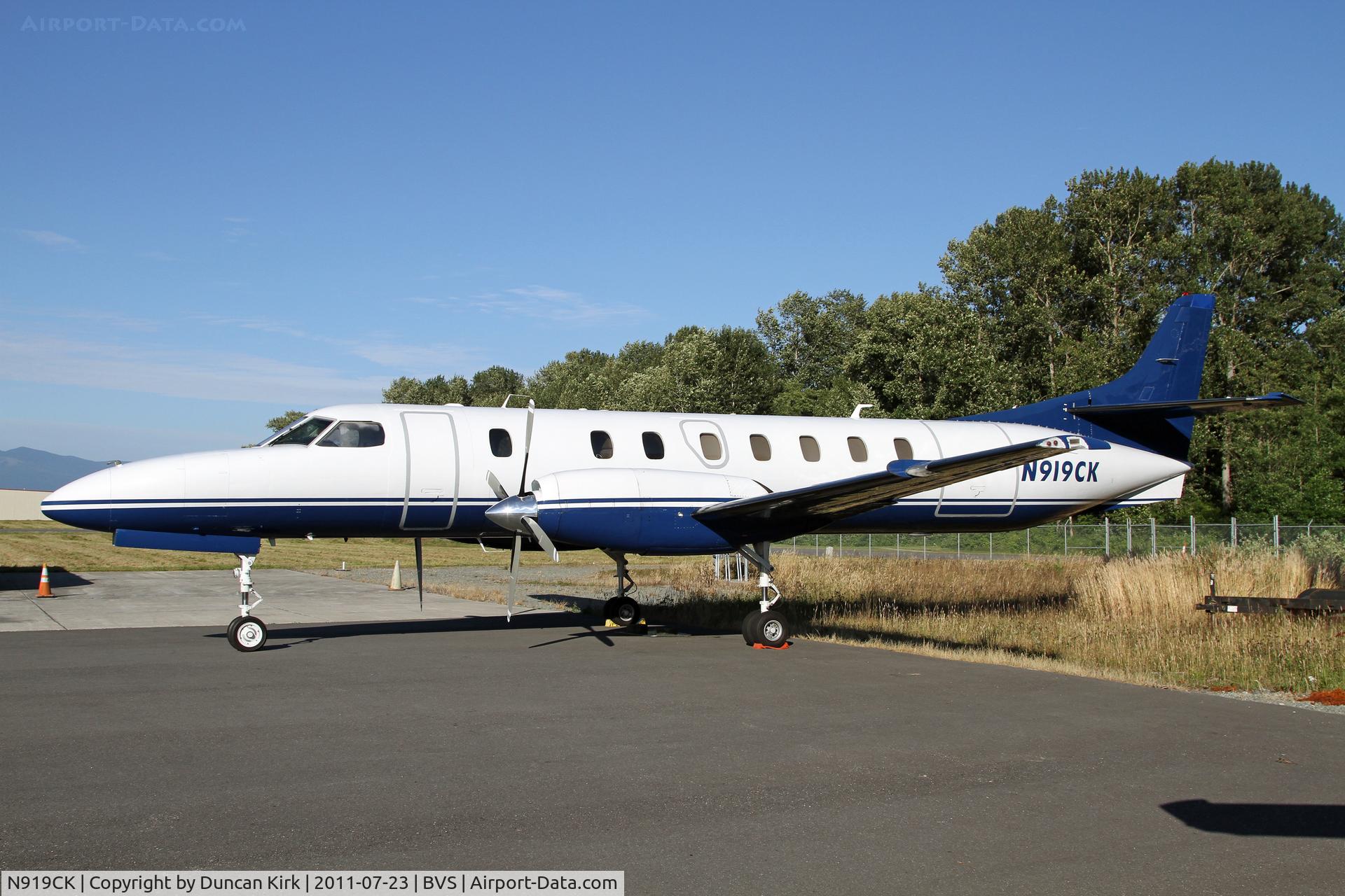 N919CK, 1984 Fairchild SA-227AT Merlin IVC C/N AT-585B, Unusual sighting at Skagit County