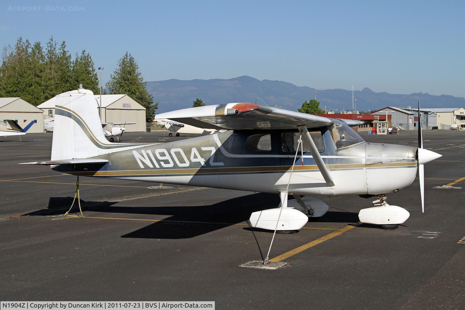 N1904Z, 1962 Cessna 150C C/N 15059704, A sunny day at Skagit County Airport