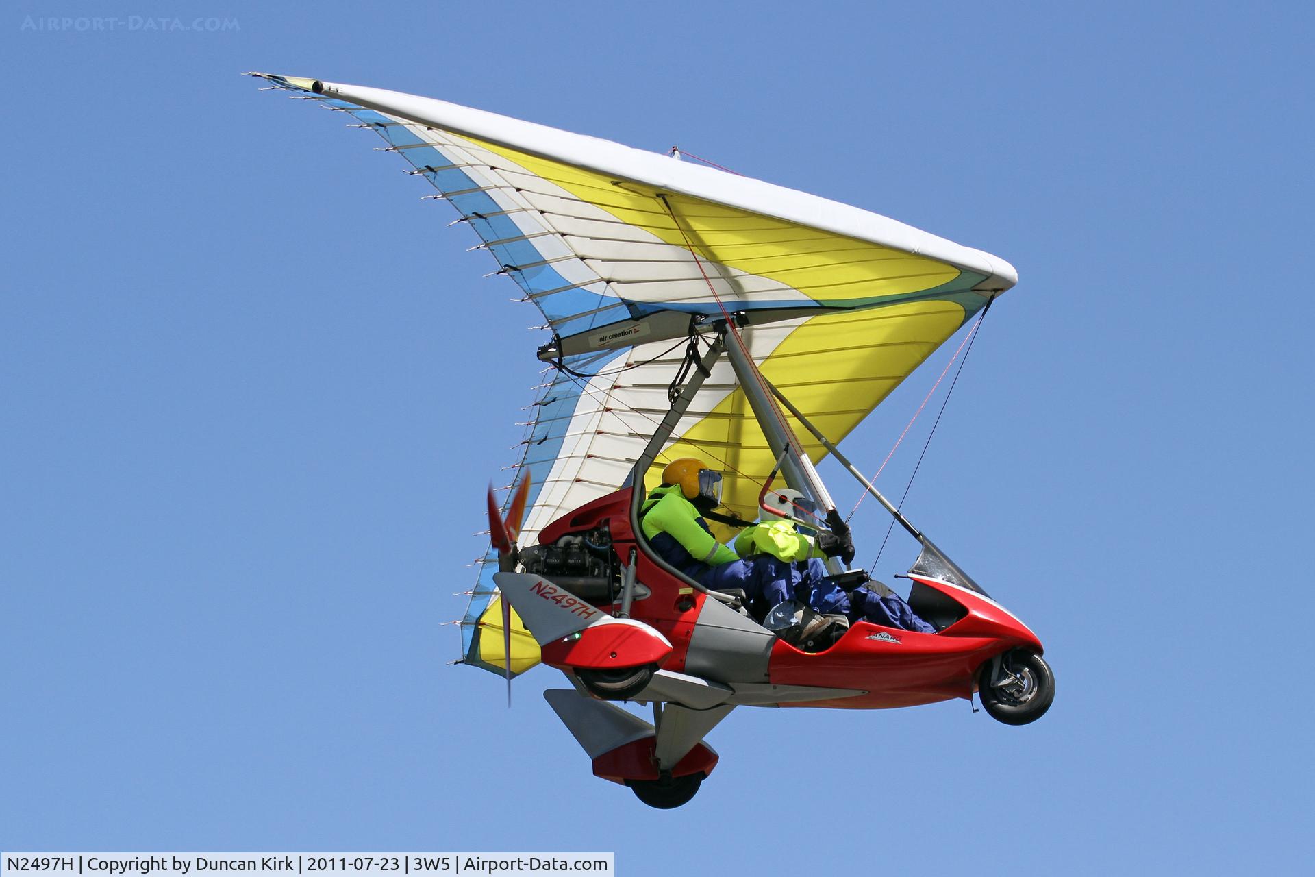 N2497H, 2006 Air Creation Tanarg C/N T06075, They give registrations to everything these days!