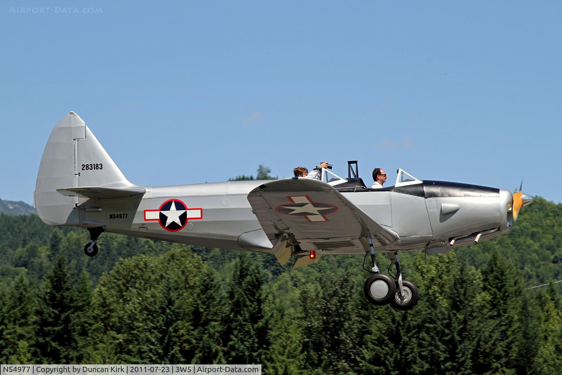 N54977, 1943 Fairchild M-62A C/N T43-5770, A nice day to go to a fly-in!