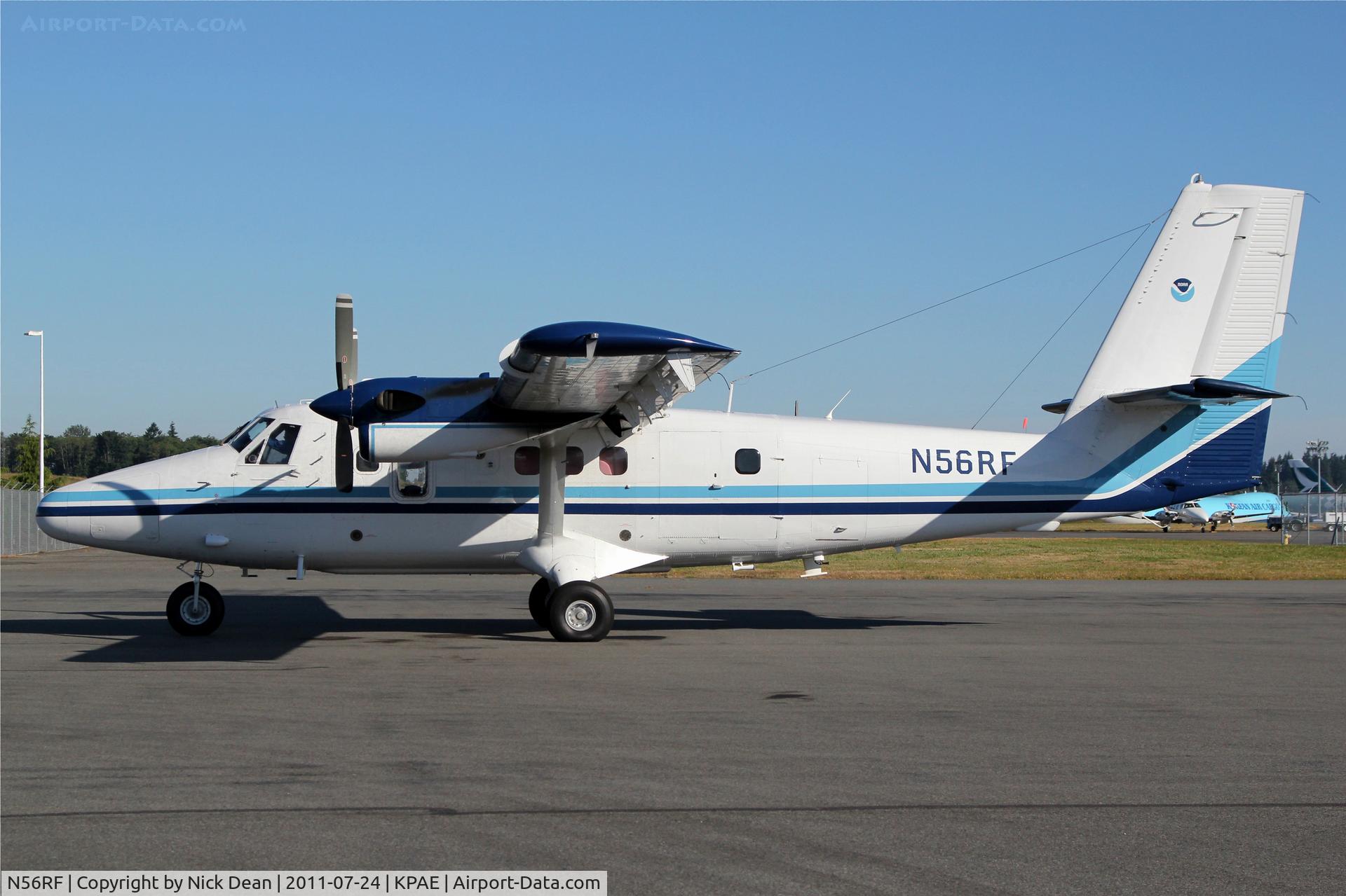 N56RF, 1982 De Havilland Canada DHC-6-300 Twin Otter C/N 788, KPAE/PAE