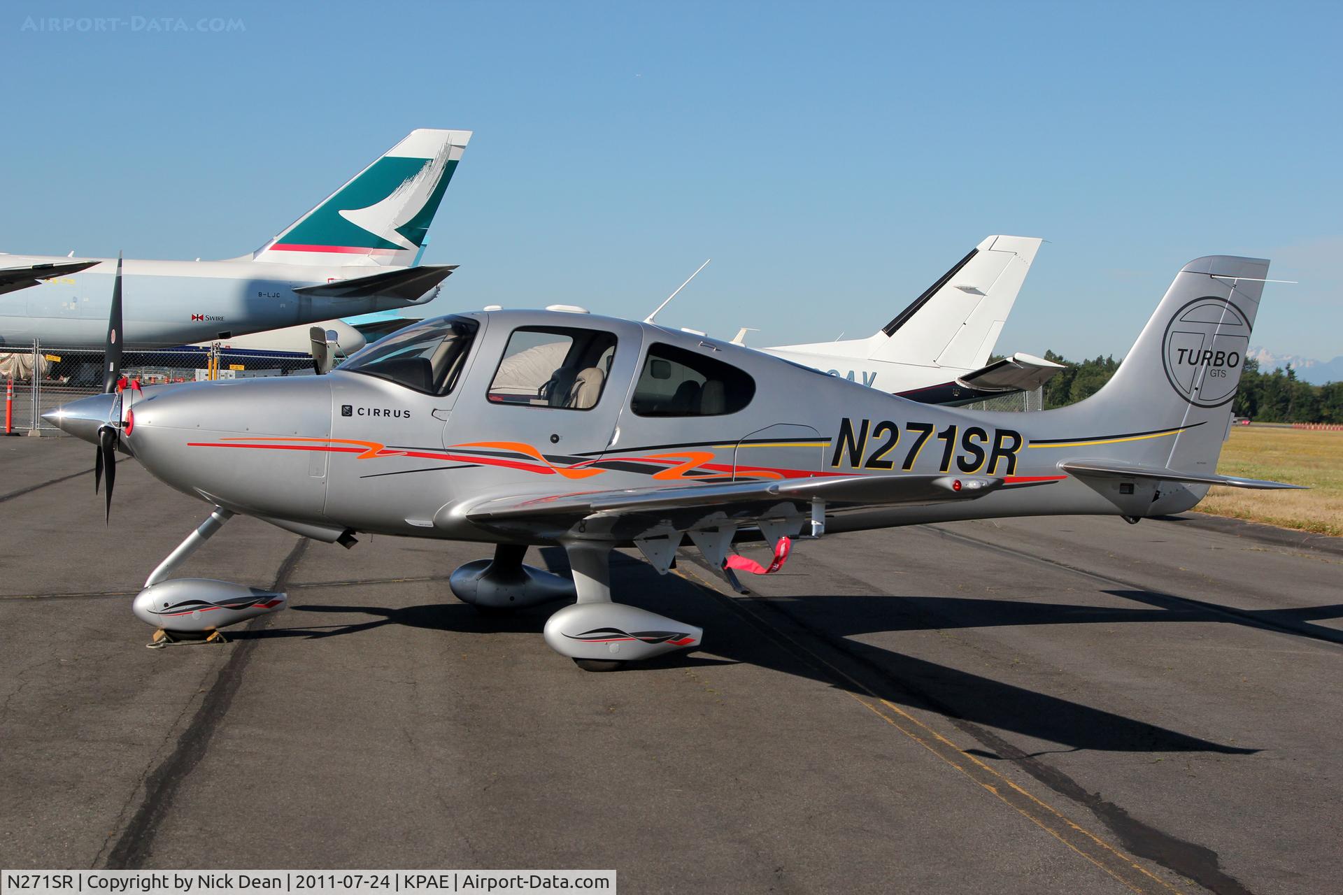 N271SR, 2007 Cirrus SR22 C/N 2714, KPAE/PAE