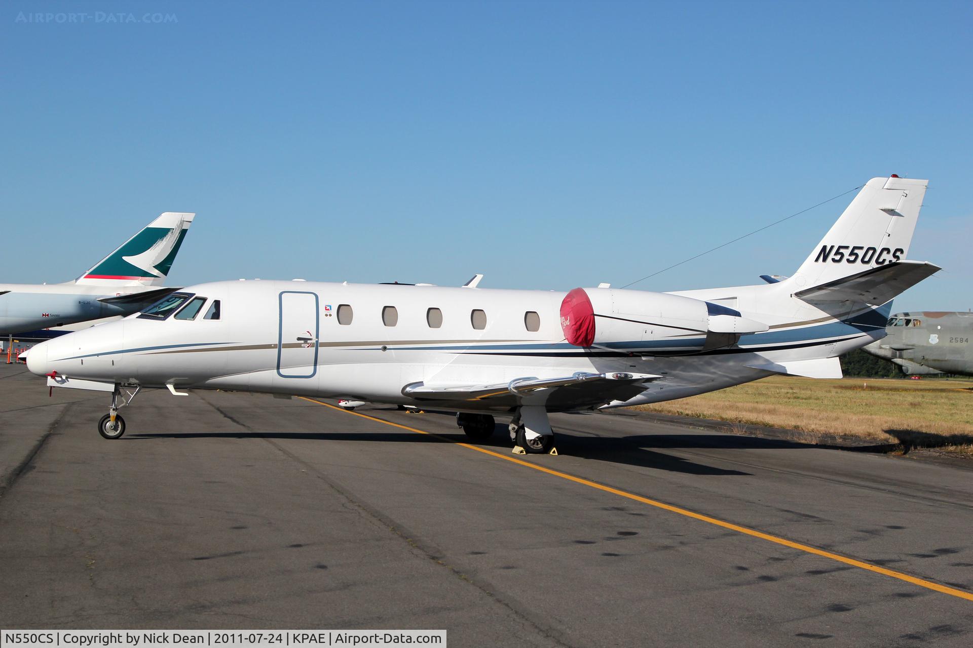 N550CS, 2005 Cessna 560XL Citation XLS C/N 560-5551, KPAE/PAE