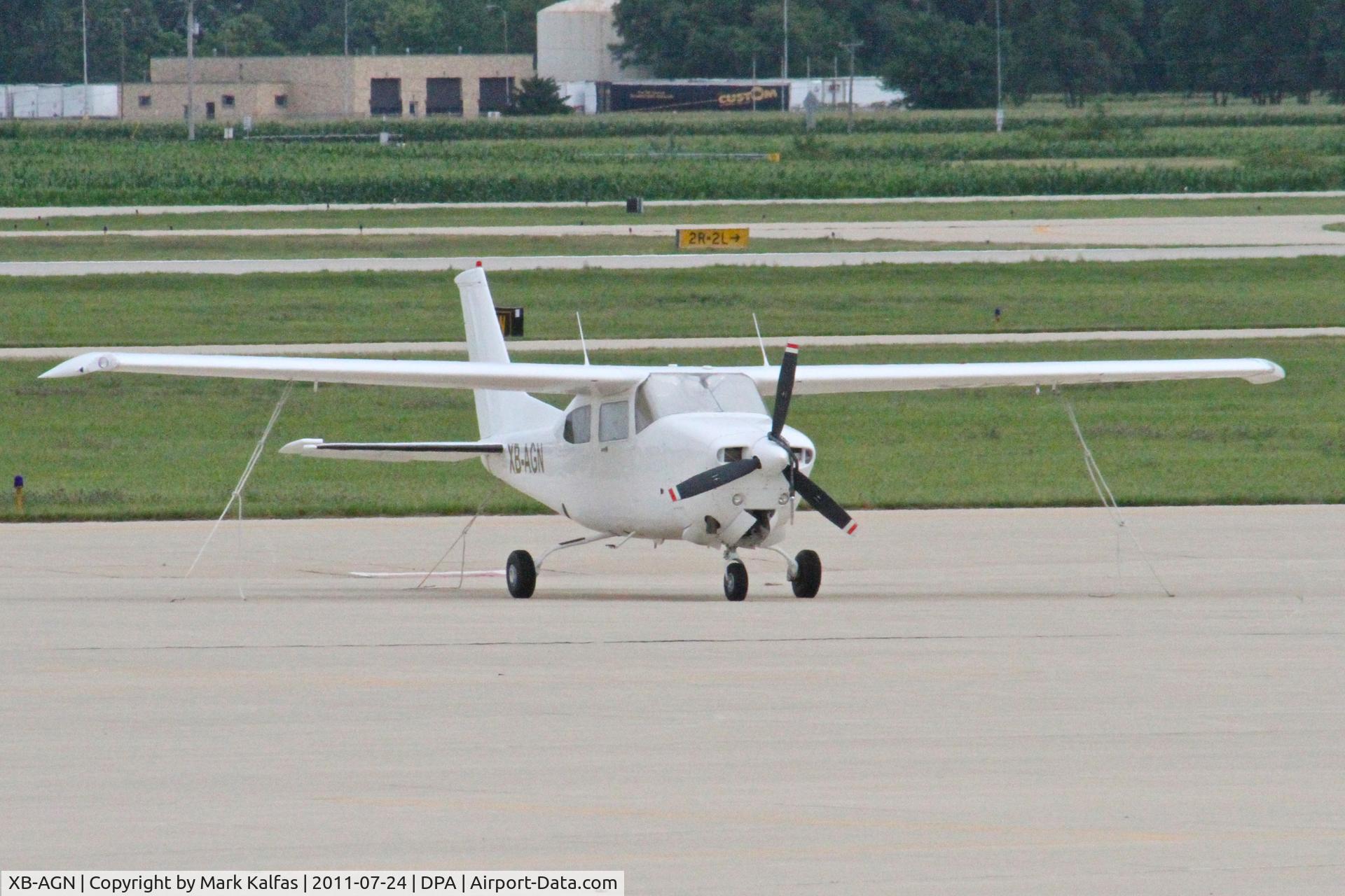 XB-AGN, Cessna 210 C/N Not found XB-AGN, XB-AGN Cessna 210, on the ramp at DuPage Airport.