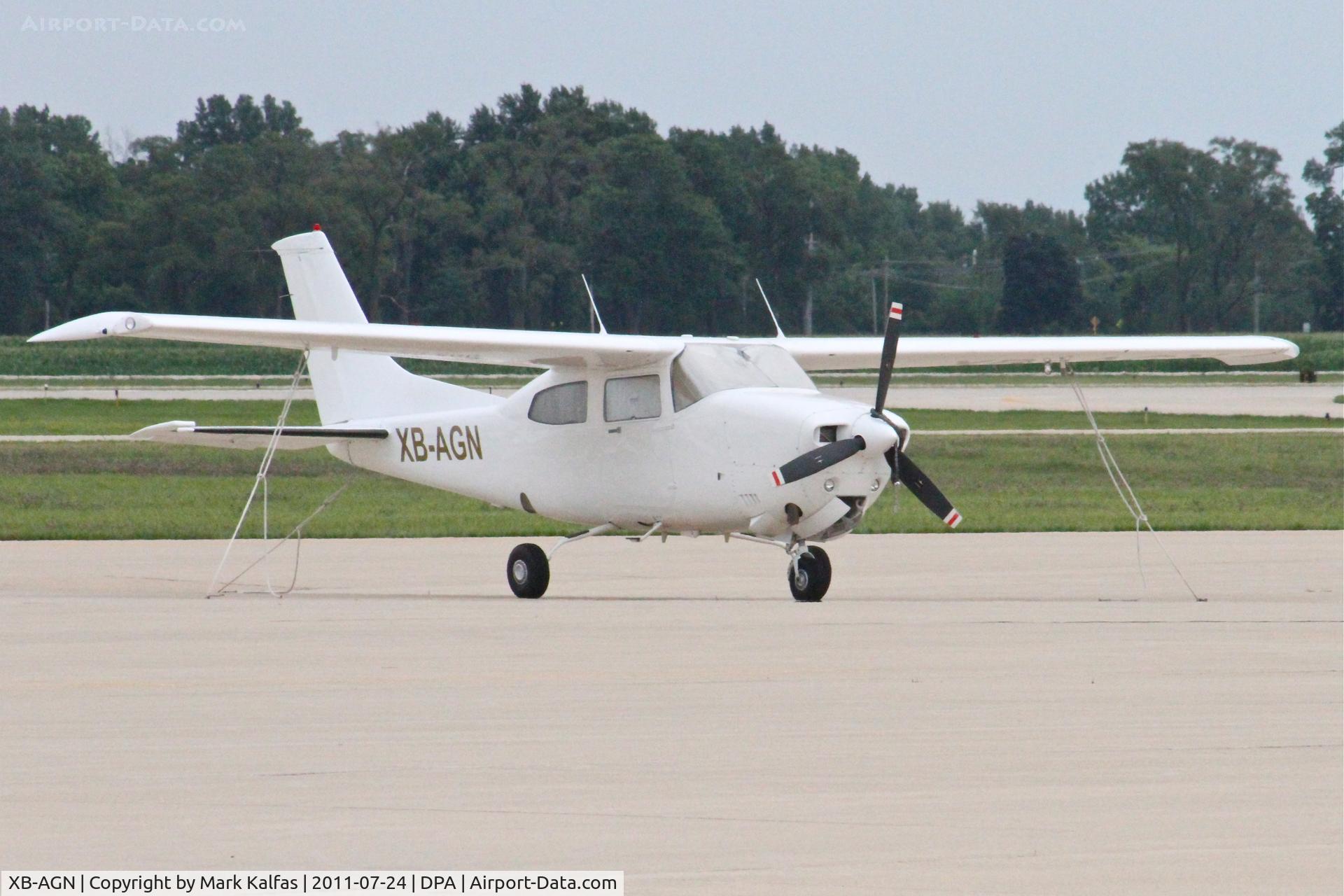 XB-AGN, Cessna 210 C/N Not found XB-AGN, XB-AGN Cessna 210, on the ramp at DuPage Airport.