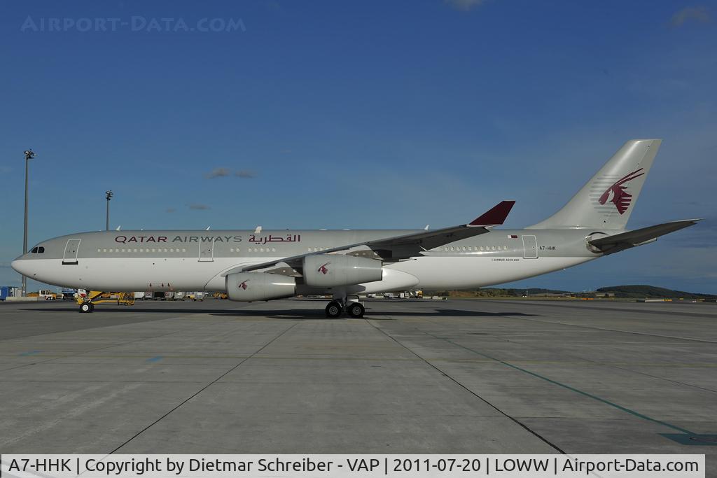 A7-HHK, 1993 Airbus A340-211 C/N 026, Qatar Government Airbus A340-200