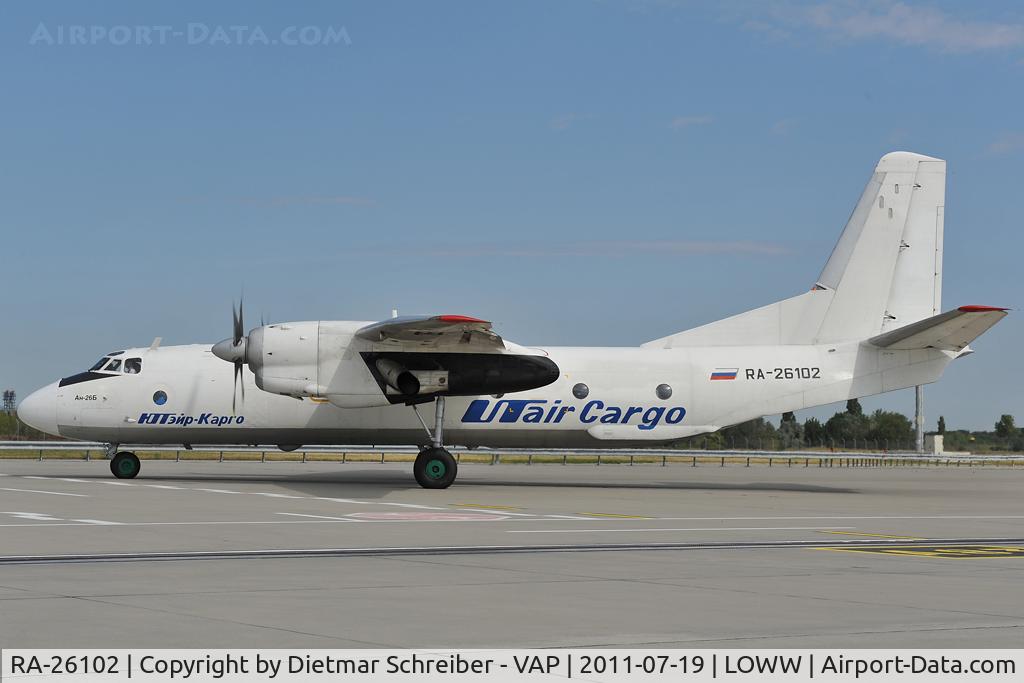 RA-26102, 1982 Antonov An-26B C/N 11909, UT Air Cargo Antonov 26