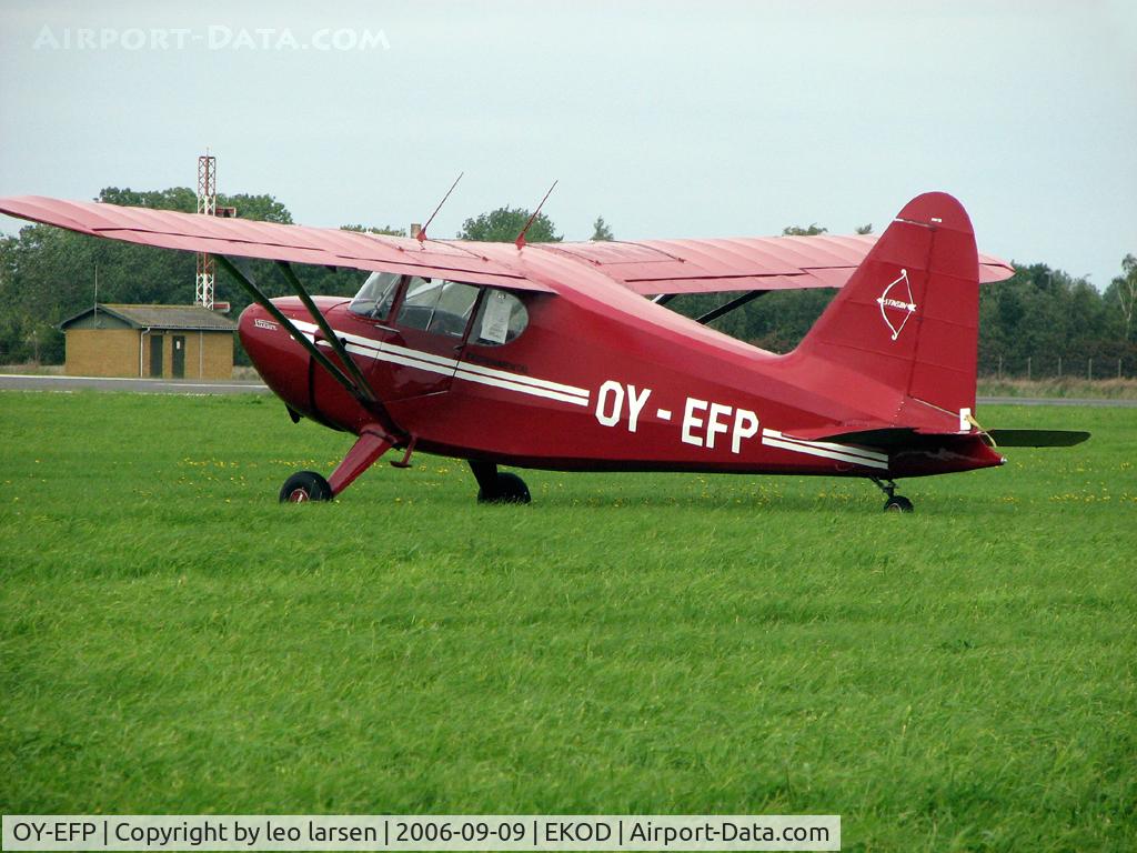 OY-EFP, 1939 Stinson HW-75/M C/N 7249, Beldringe (Odense) Denmark
 Air Show 9.9.06