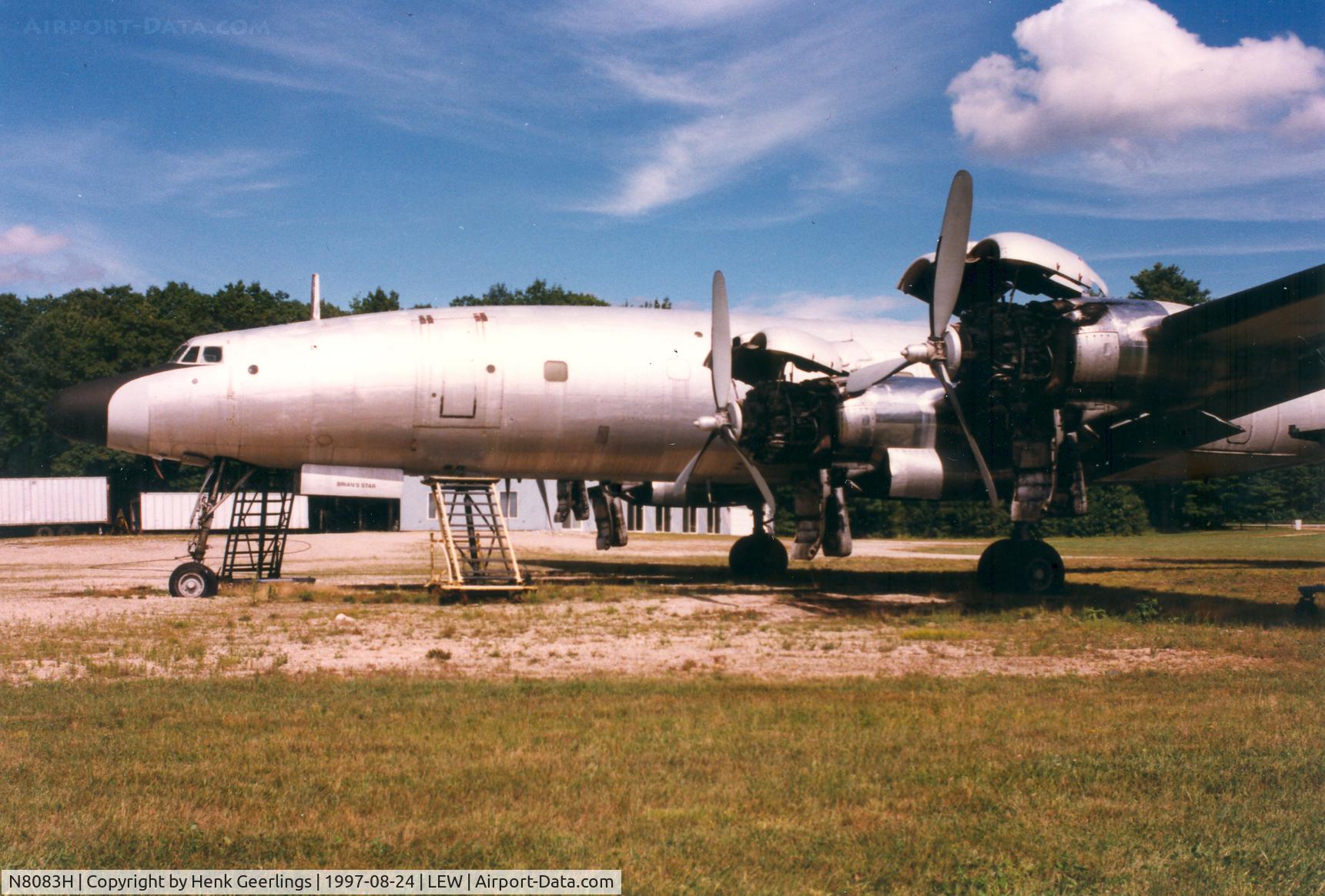 N8083H, 1958 Lockheed L-1649A-98 Starliner C/N 1038, ex Maine Westcoast Airways

Auburn , ME