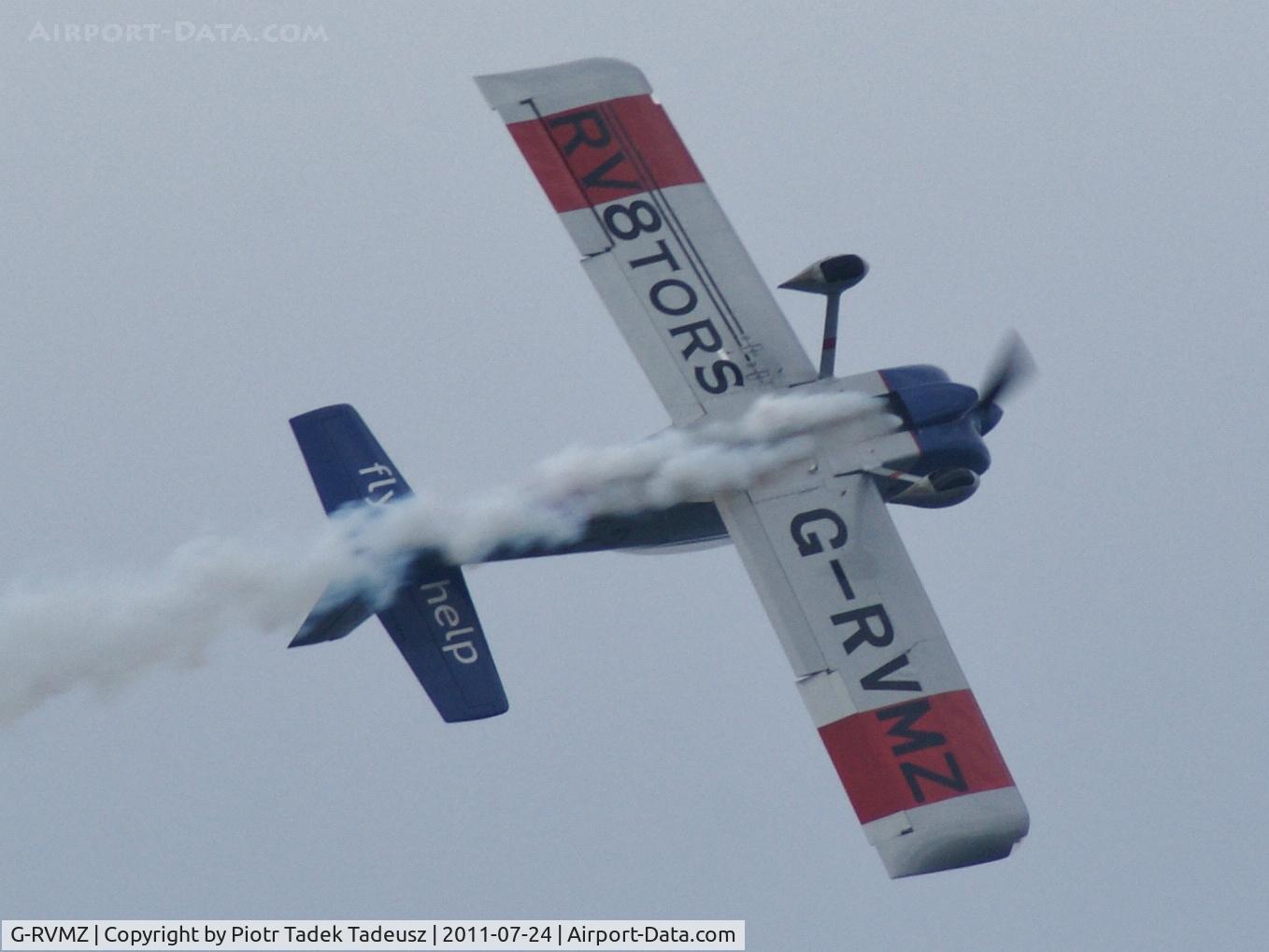 G-RVMZ, 2001 Vans RV-8 C/N PFA 303-13395, Bray AS2011