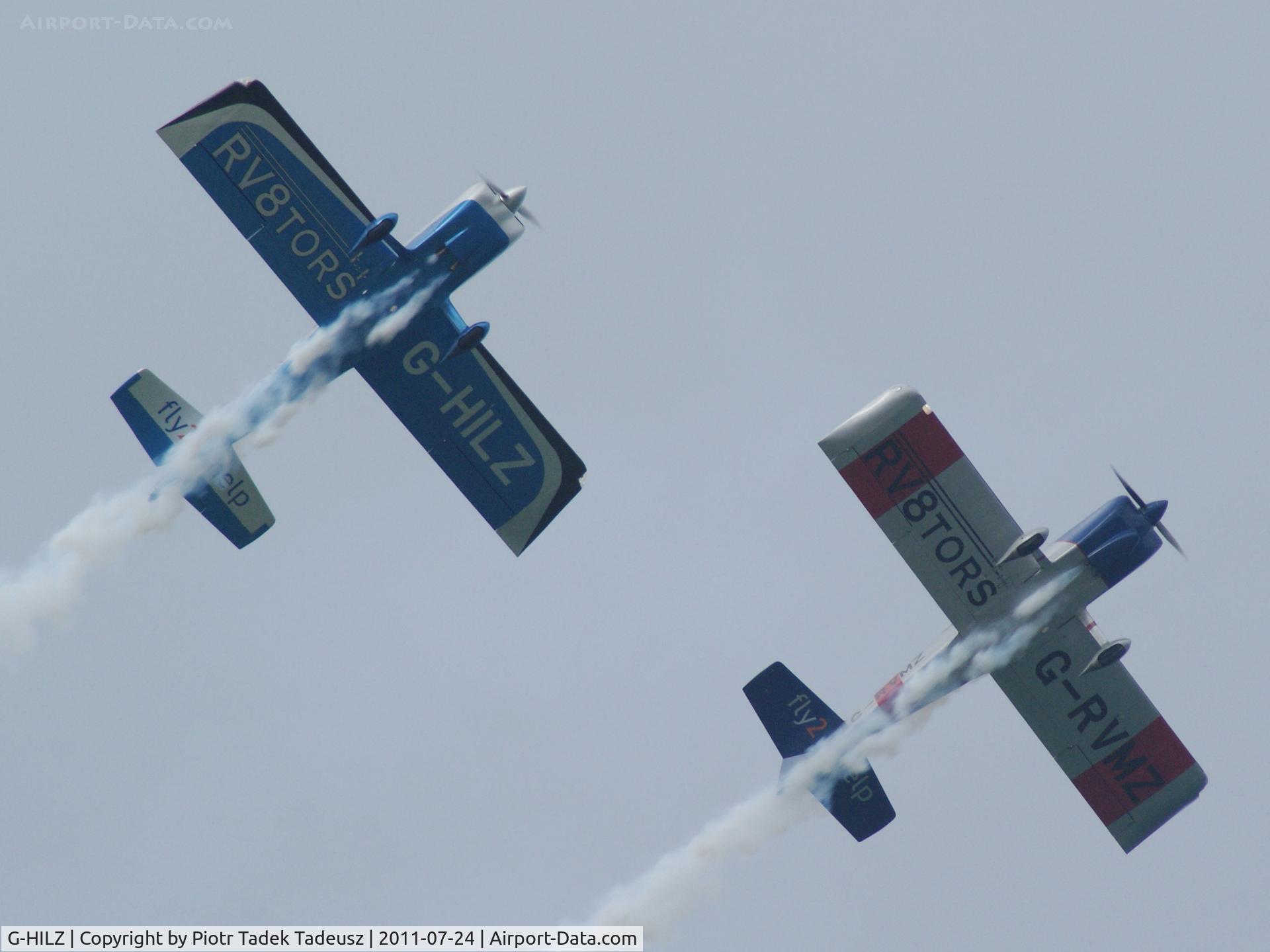 G-HILZ, 2006 Vans RV-8 C/N PFA 303-14471, Bray AS2011