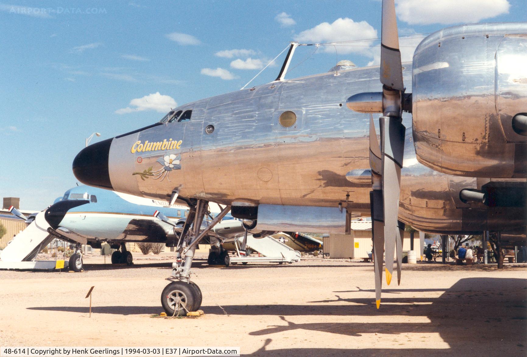 48-614, 1949 Lockheed VC-121B Constellation C/N 749-2606, Pima Air Museum