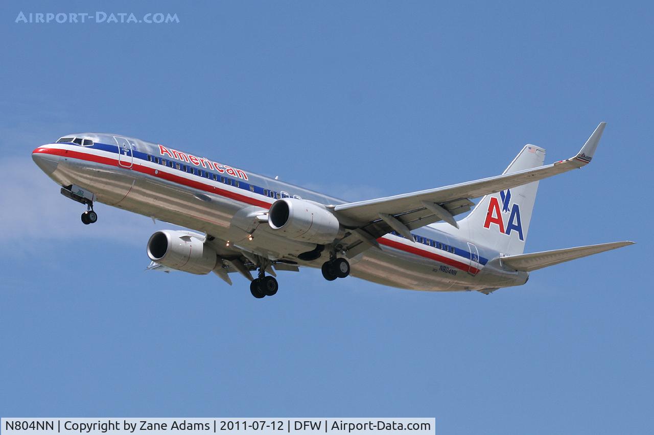 N804NN, 2009 Boeing 737-823 C/N 29567, American Airlines at DFW Airport