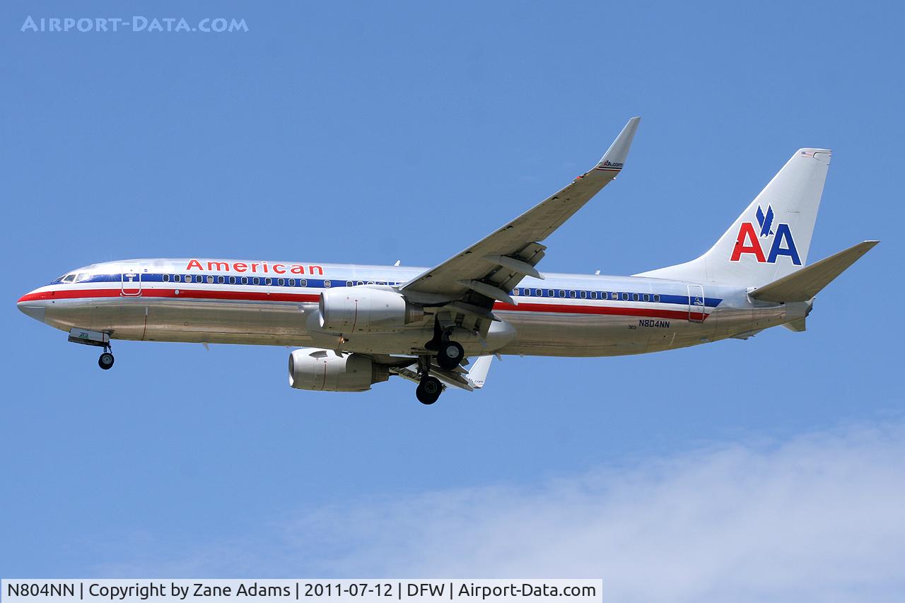 N804NN, 2009 Boeing 737-823 C/N 29567, American Airlines at DFW Airport