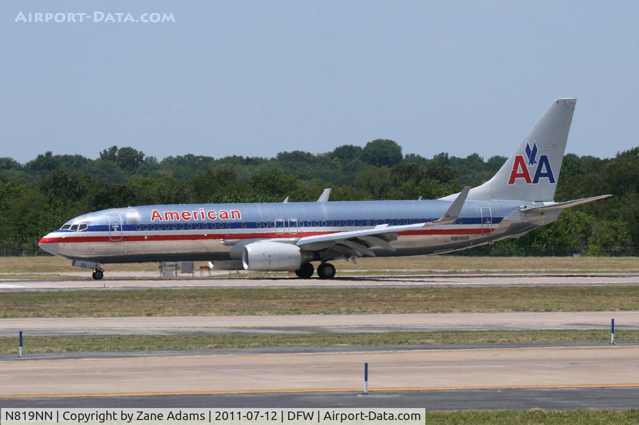 N819NN, 2009 Boeing 737-823 C/N 31083, American Airlines at DFW Airport