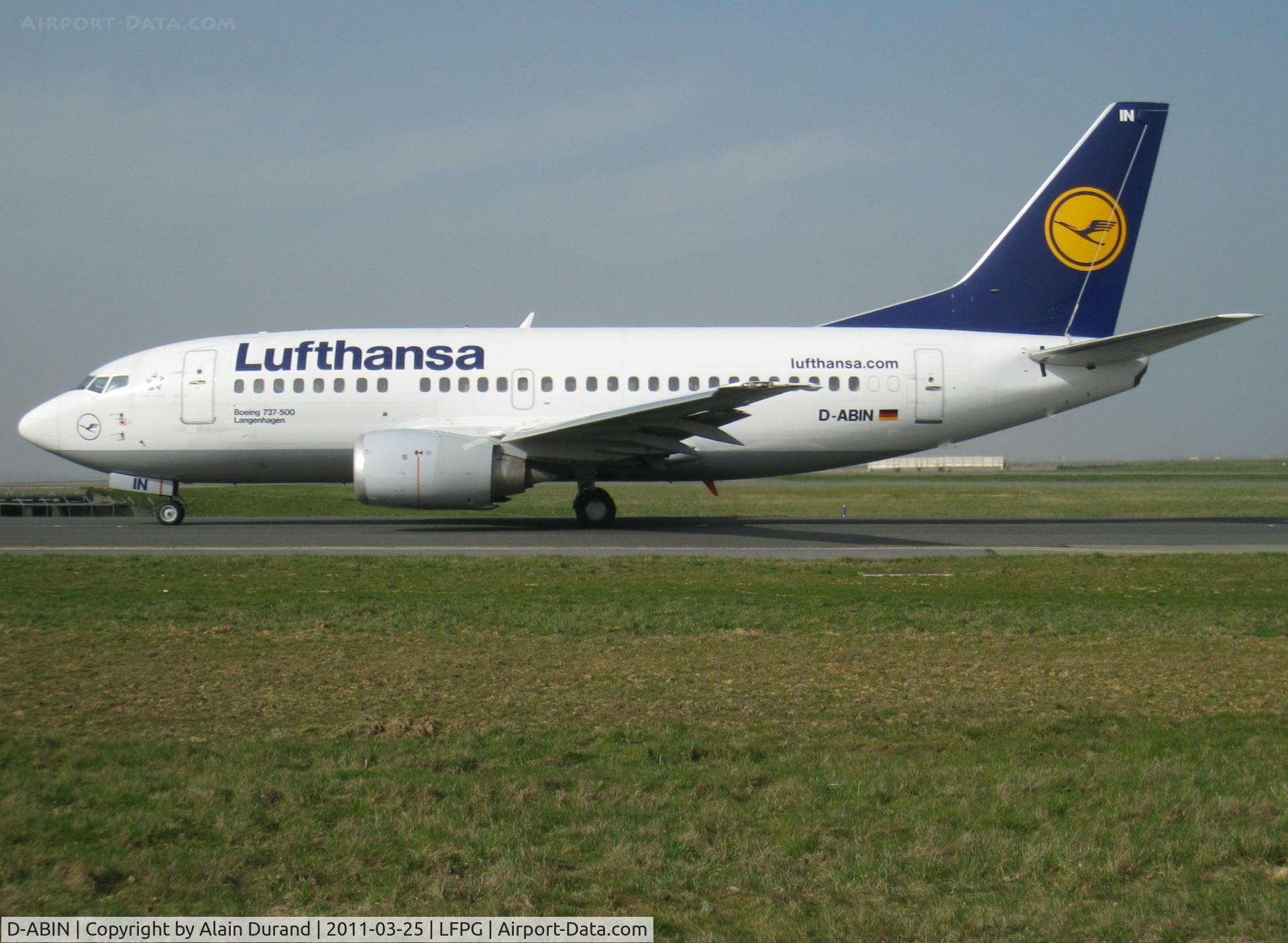 D-ABIN, 1991 Boeing 737-530 C/N 24938, c/n 2023 