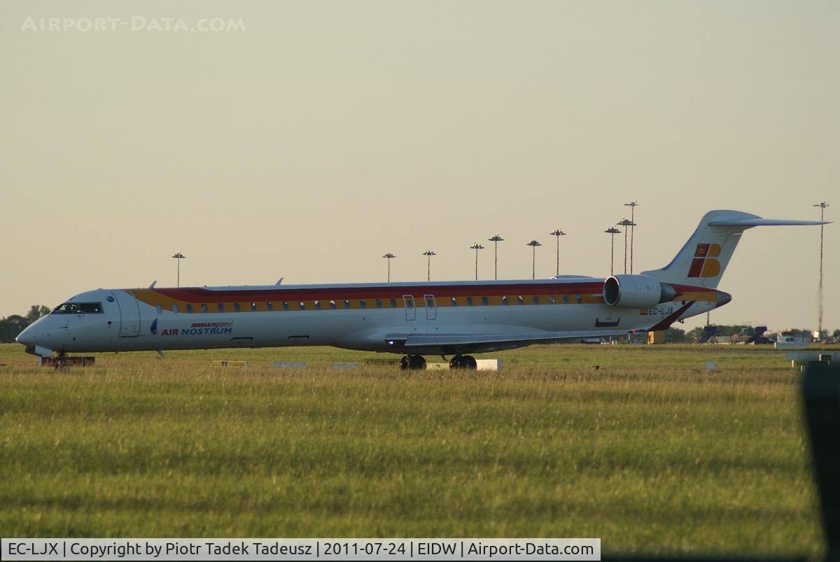 EC-LJX, 2010 Bombardier CRJ-1000ER NG (CL-600-2E25) C/N 19008, Dublin