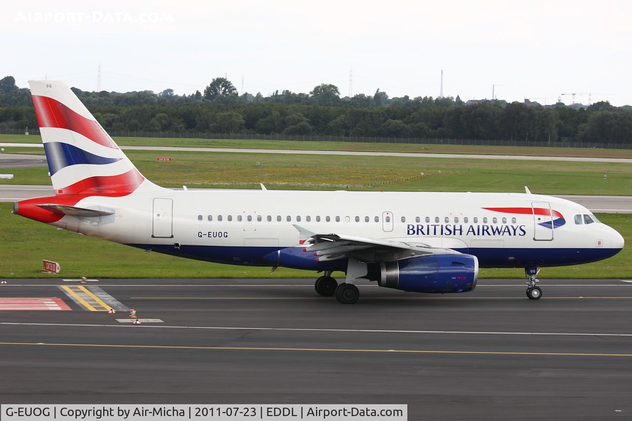 G-EUOG, 2001 Airbus A319-131 C/N 1594, British Airways