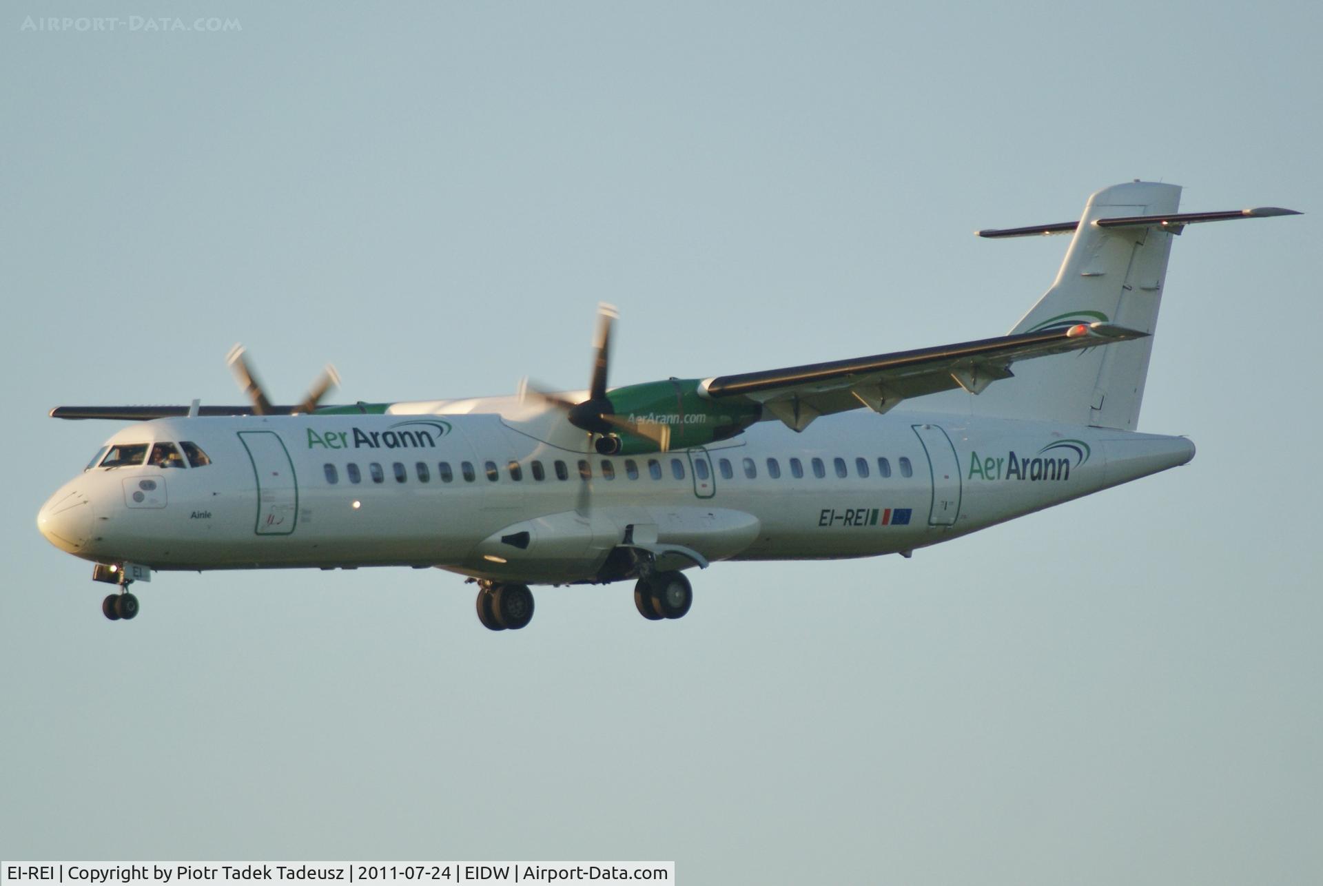 EI-REI, 1991 ATR 72-201 C/N 267, Dublin