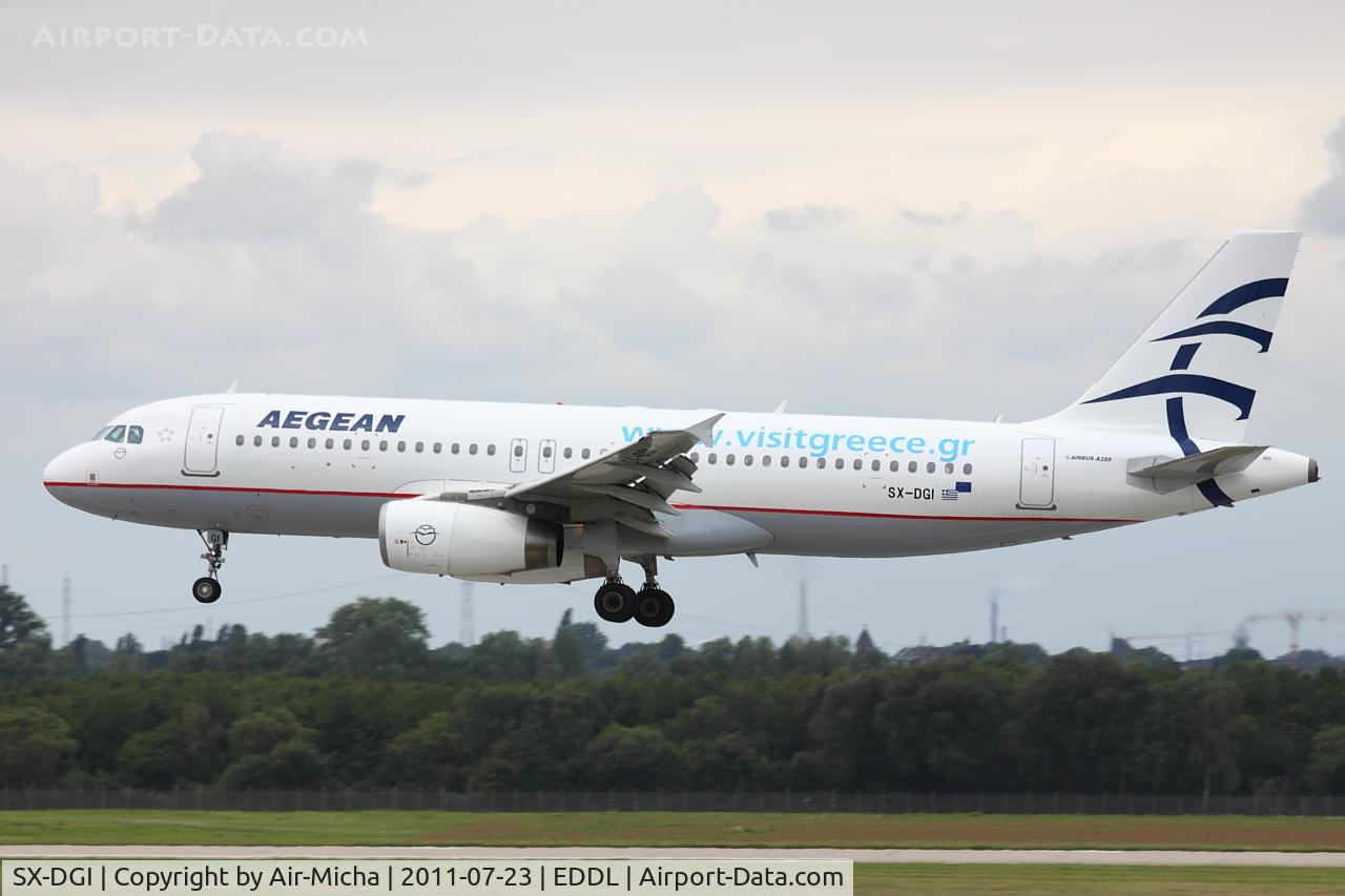 SX-DGI, 2007 Airbus A320-232 C/N 3162, Aegean Airlines