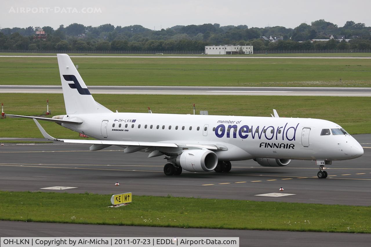 OH-LKN, 2009 Embraer 190LR (ERJ-190-100LR) C/N 19000252, Finnair