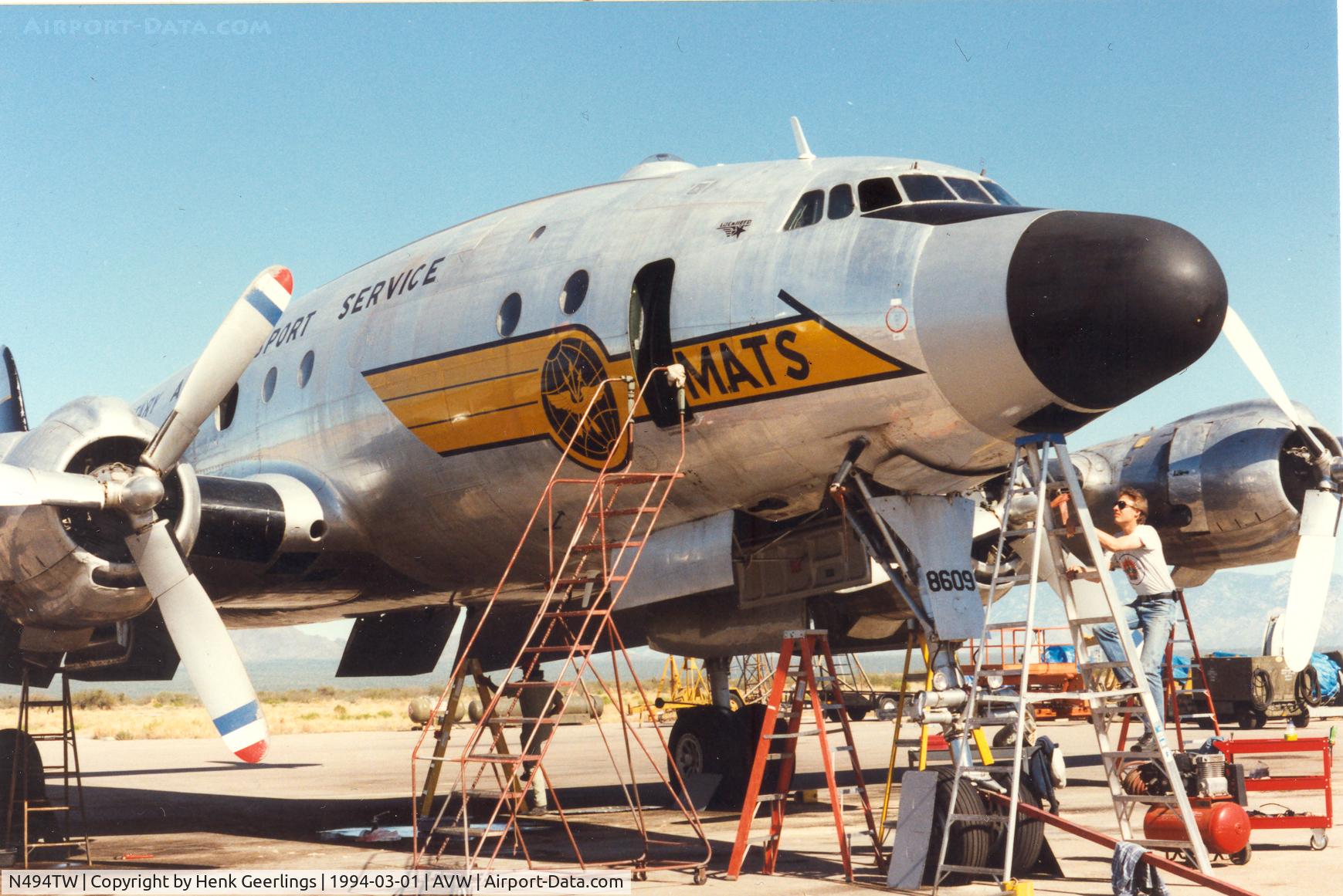 N494TW, 1948 Lockheed L-749A-79 Constellation C/N 2601, MATS Connie