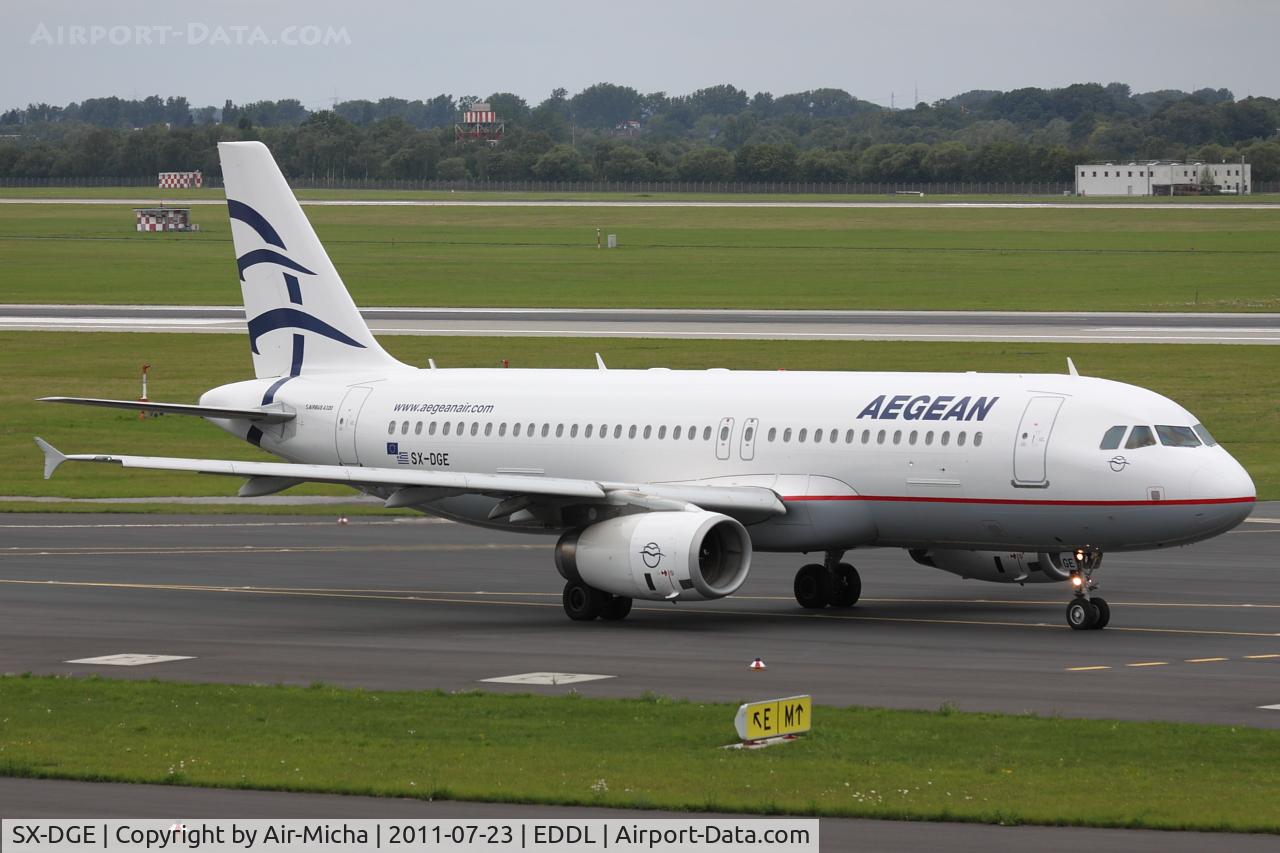 SX-DGE, 2009 Airbus A320-232 C/N 3990, Aegean Airlines