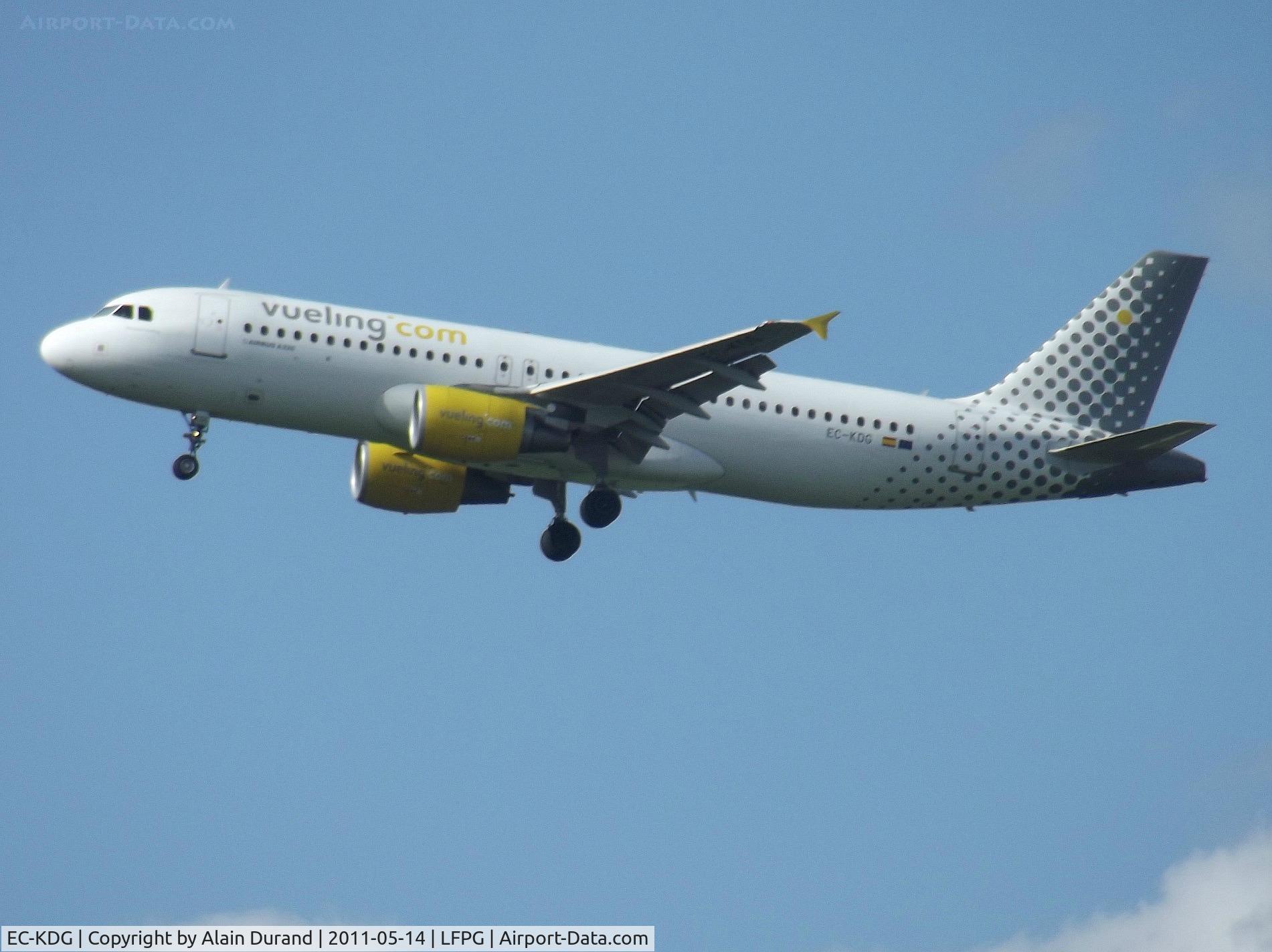 EC-KDG, 2007 Airbus A320-214 C/N 3095, named Absolute Vueling