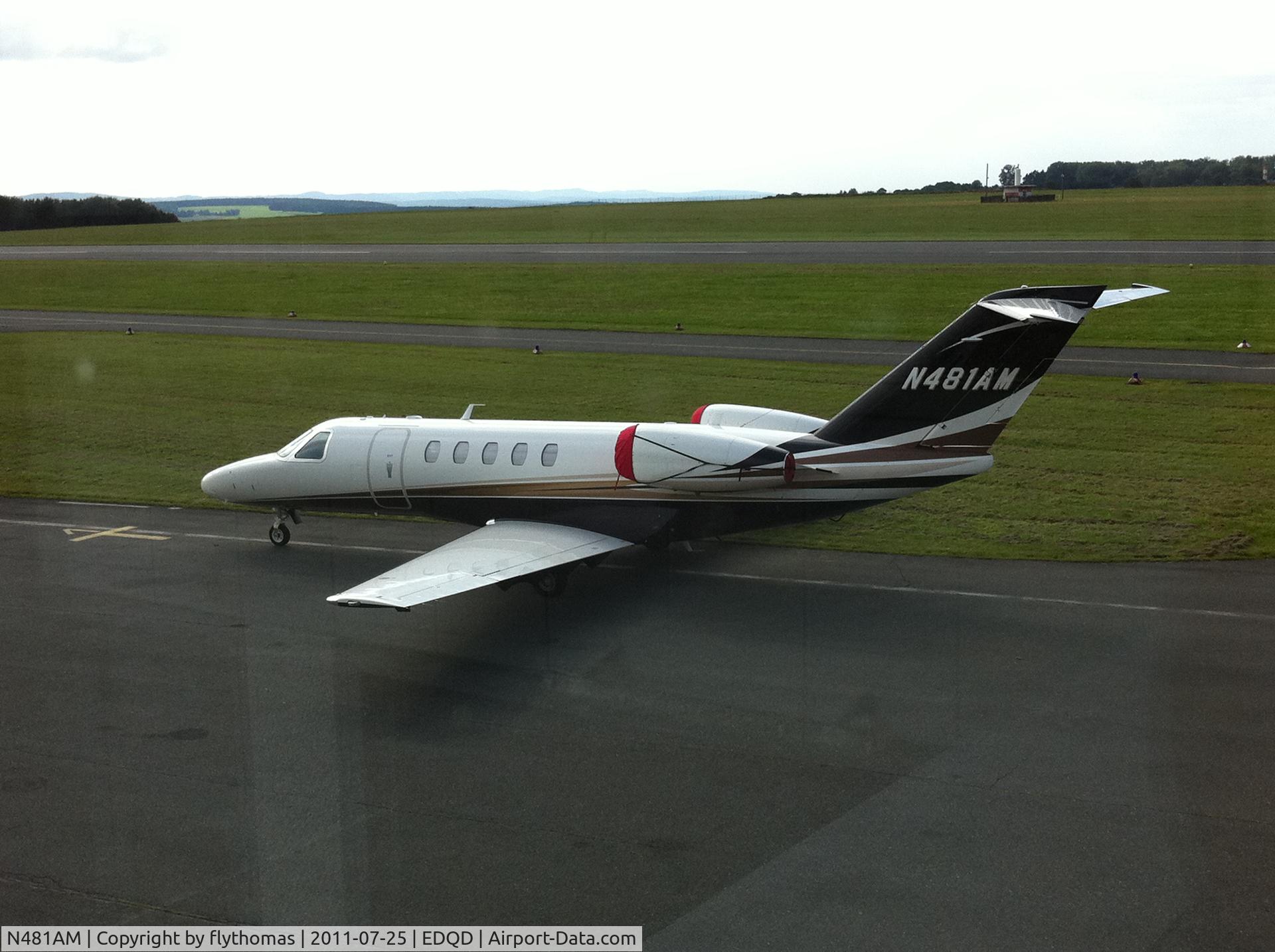 N481AM, 2011 Cessna 525C CitationJet CJ4 C/N 525C-0029, N481AM Bayreuth Airport