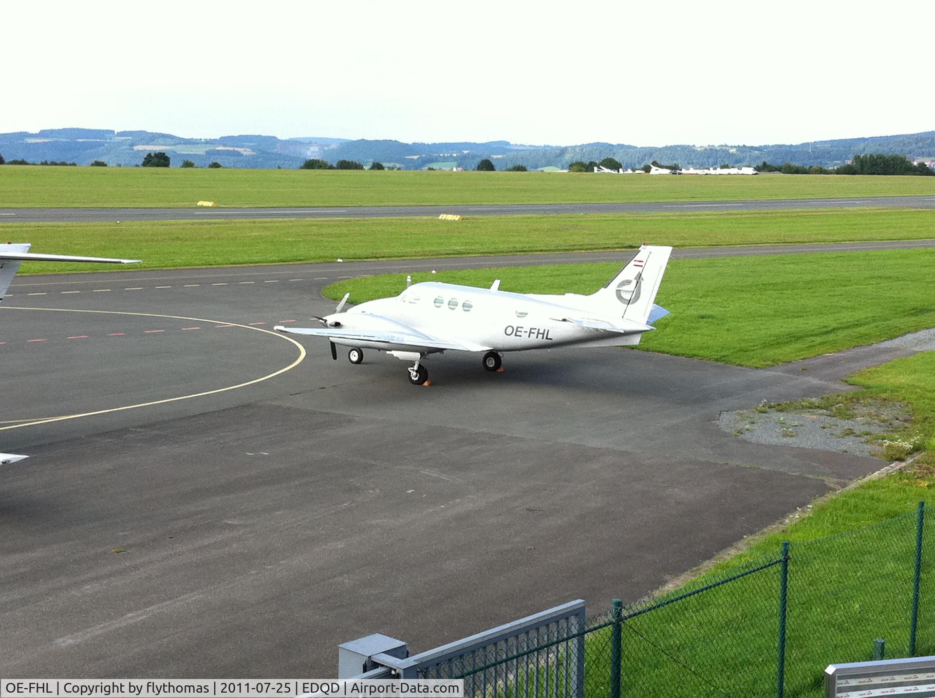 OE-FHL, 1985 Beech C90A King Air King Air C/N LJ-1115, OE-FHL Bayreuth Airport