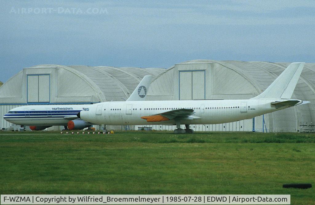 F-WZMA, 1983 Airbus A300C4-203 C/N 256, Stored at Bremen-Lemwerder.
Delivered to Japan Air System as JA8237 / 1988-04-01.