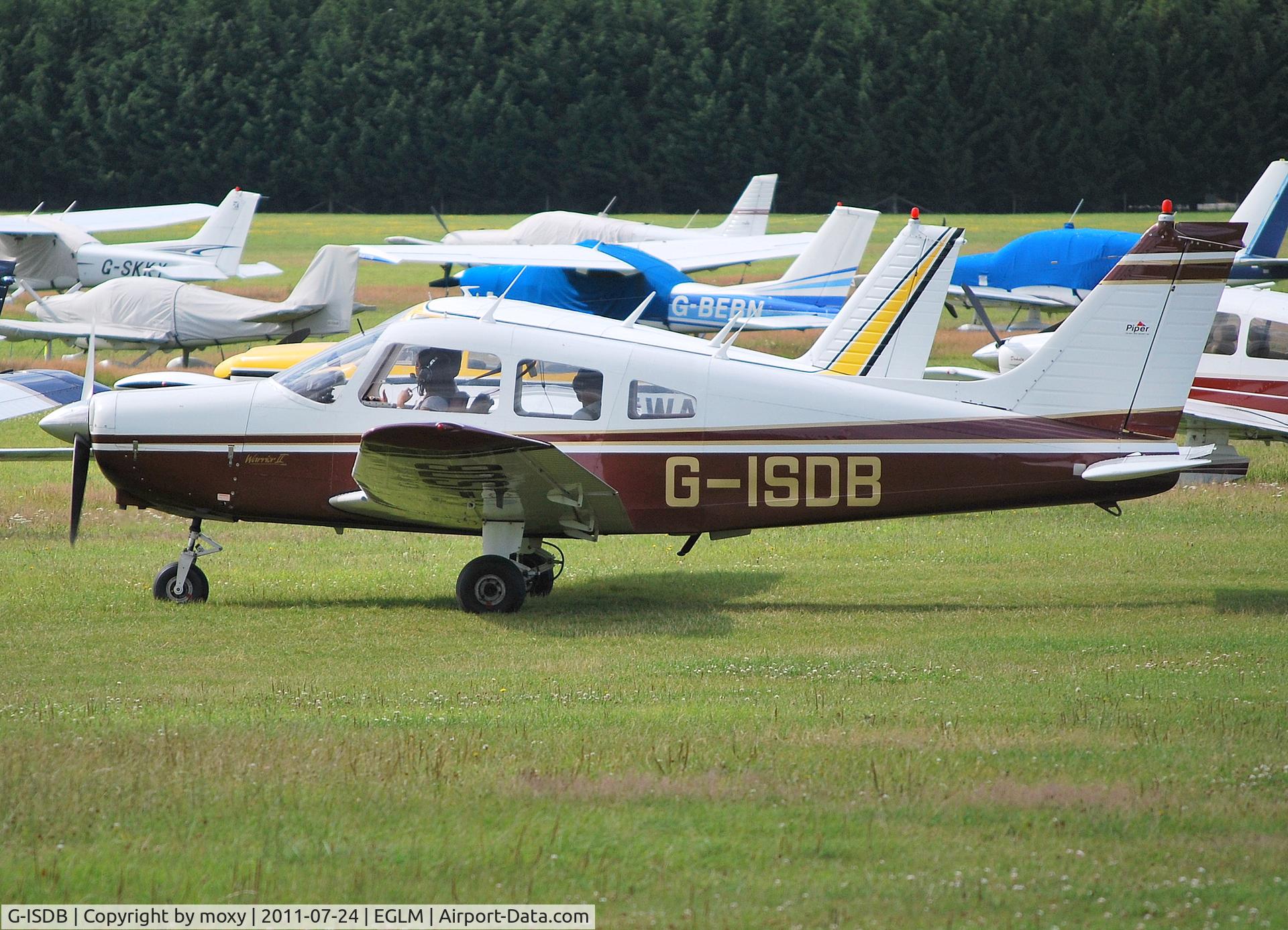 G-ISDB, 1977 Piper PA-28-161 Warrior II C/N 28-7716074, Cherokee Warrior II, White Waltham resident.