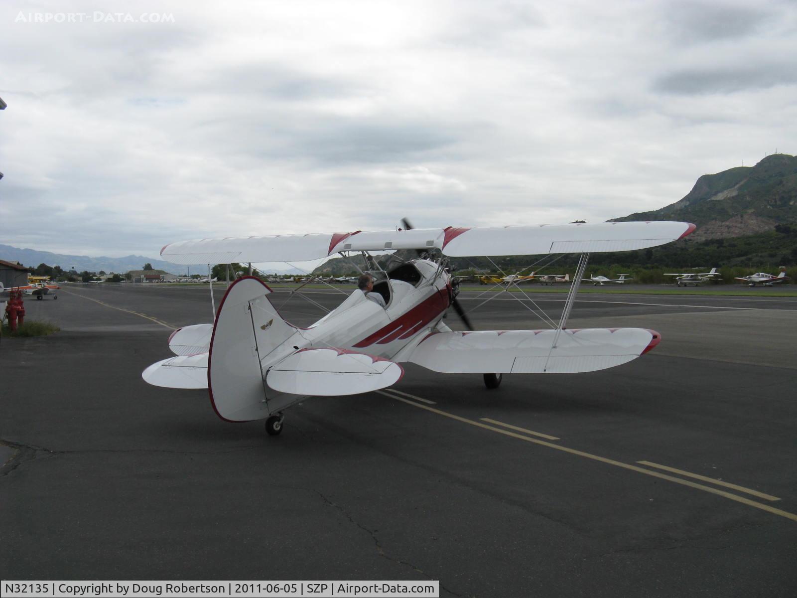 N32135, 1941 Waco UPF-7 C/N 5767, 1941 Waco UPF-7, Continental W670 220 Hp radial, stunning show plane, chromed engine & prop, one of the prettiest classic biplanes, four ailerons