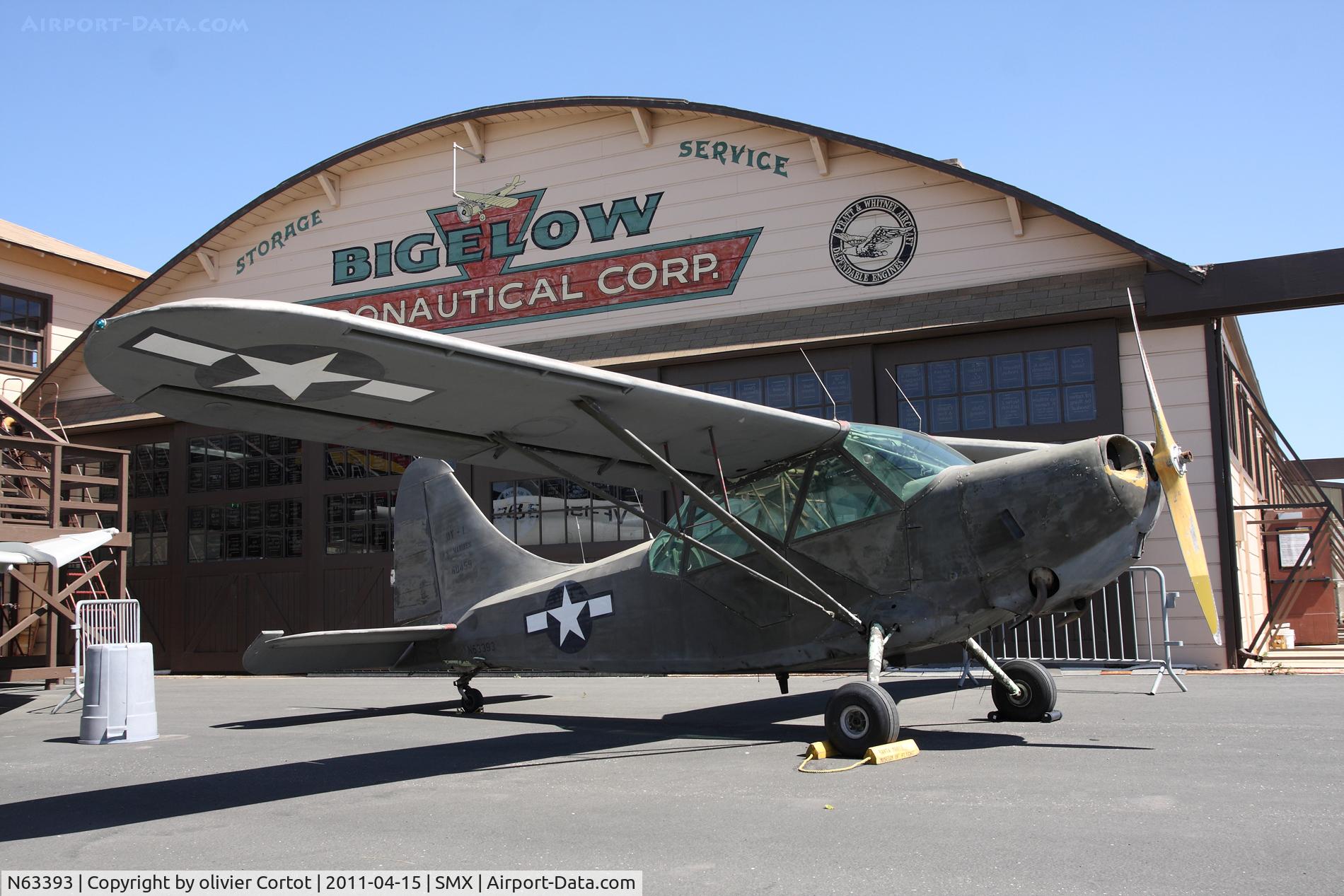 N63393, 1943 Stinson L-5 Sentinel C/N 1909, Now part of the Santa maria air museum ?