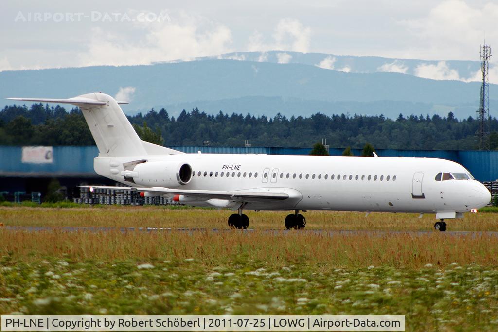 PH-LNE, 1991 Fokker 100 (F-28-0100) C/N 11322, PH-LNE