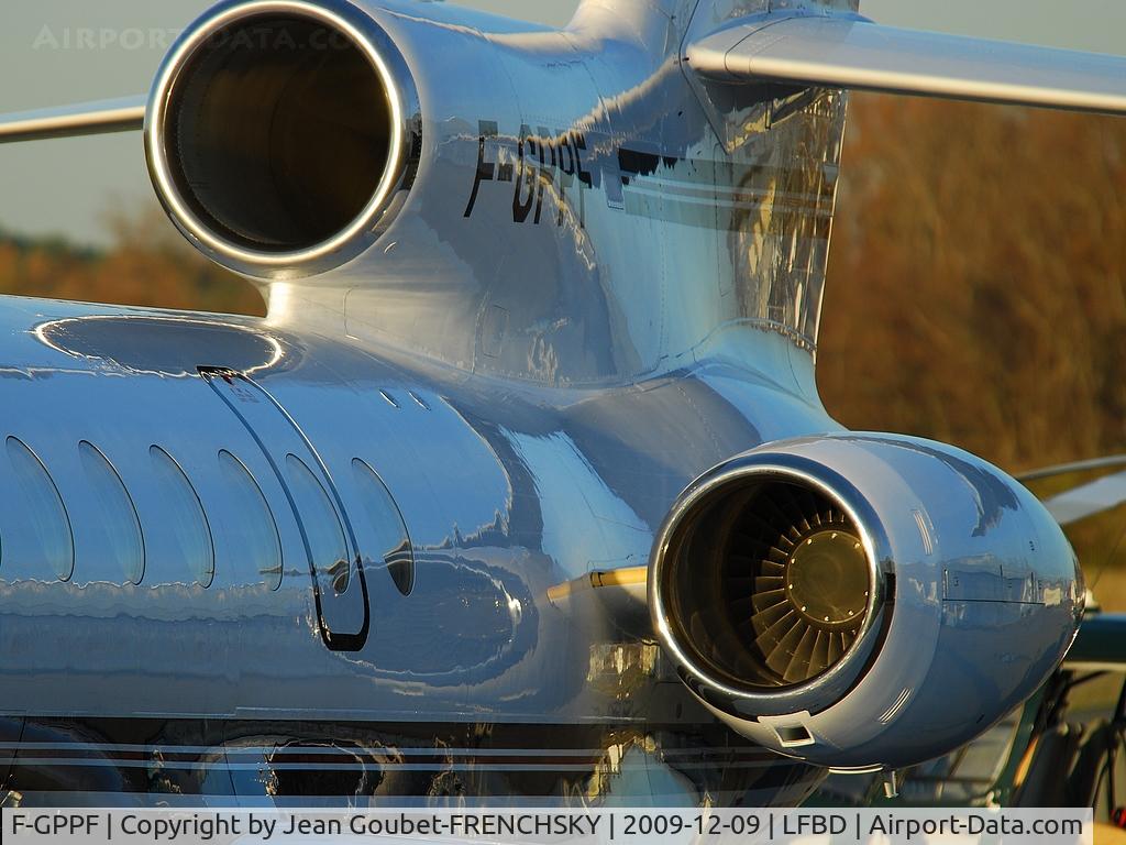 F-GPPF, 1981 Dassault Falcon 50 C/N 65, parking AAB