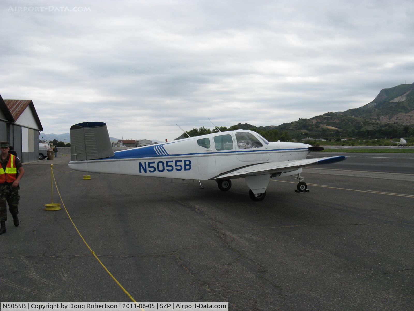 N5055B, 1955 Beech F35 Bonanza C/N D-4331, 1955 Beech F35 BONANZA, Lycoming O-360 conversion-unusual
