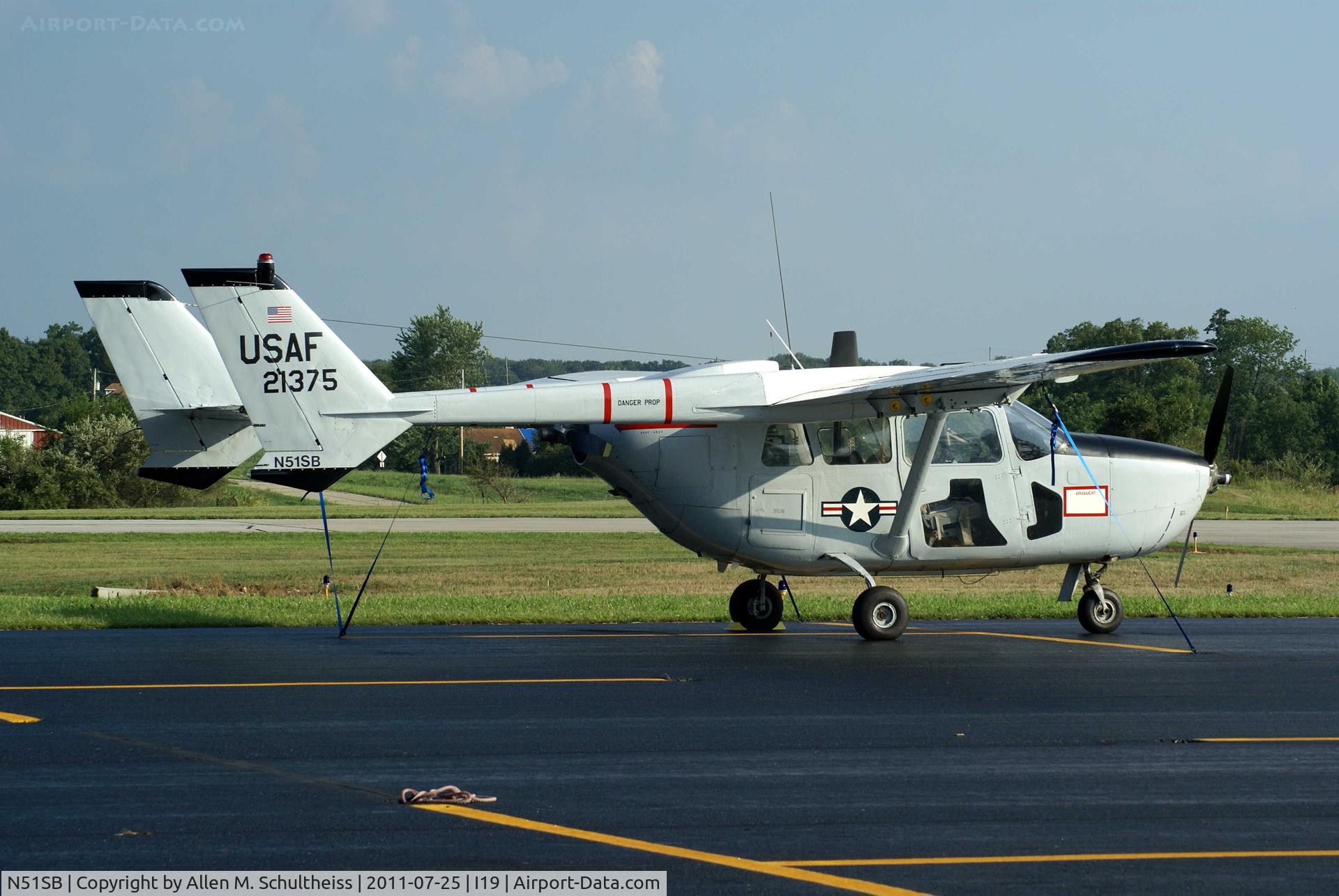 N51SB, 1967 Cessna O-2A-CE Super Skymaster C/N 337M-0081, 1967 Cessna O-2A