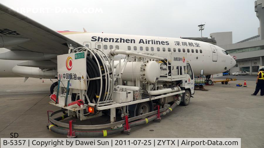 B-5357, 2008 Boeing 737-8AL C/N 35081/2519, @ shenyang