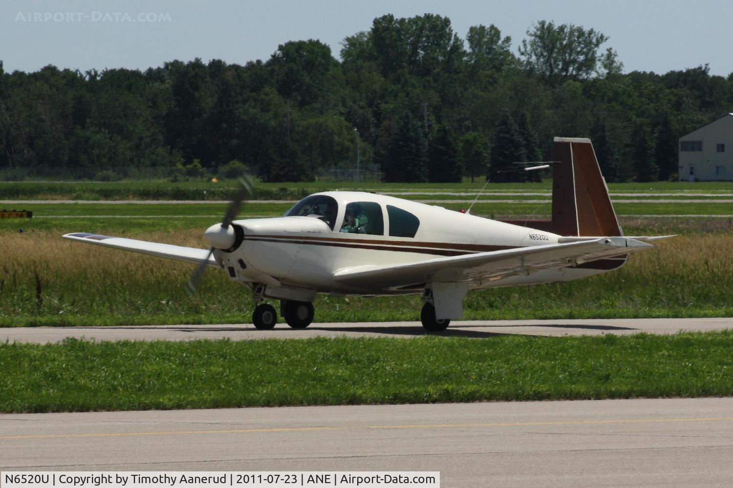 N6520U, 1962 Mooney M20C Ranger C/N 2303, 1962 Mooney M20C, c/n: 2303