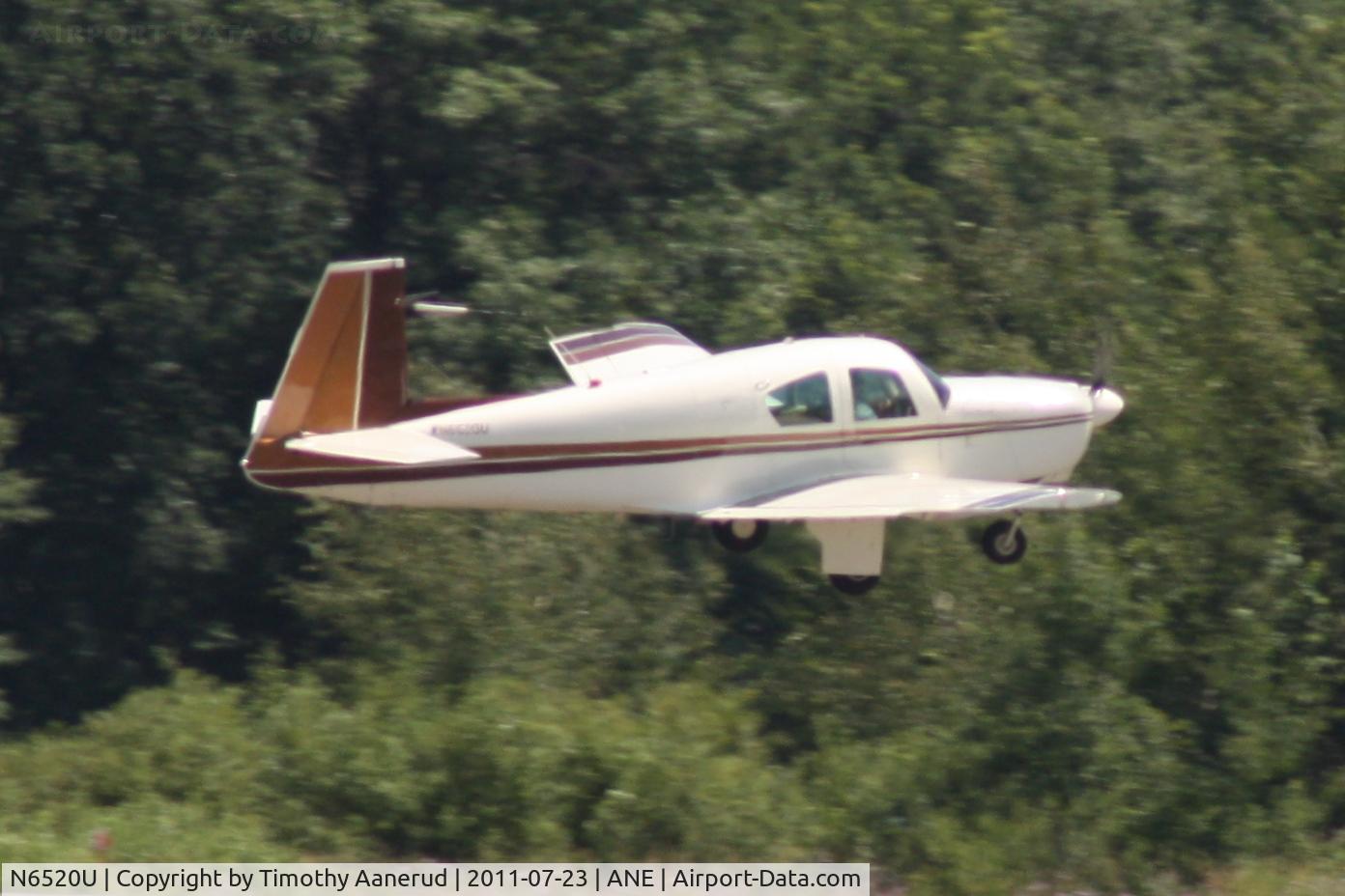 N6520U, 1962 Mooney M20C Ranger C/N 2303, 1962 Mooney M20C, c/n: 2303