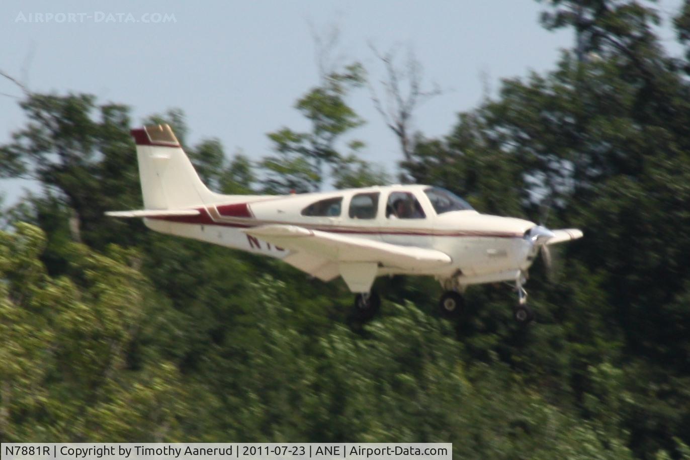 N7881R, 1969 Beech E33A Bonanza C/N CE-264, 1969 Beech E33A, c/n: CE-264
